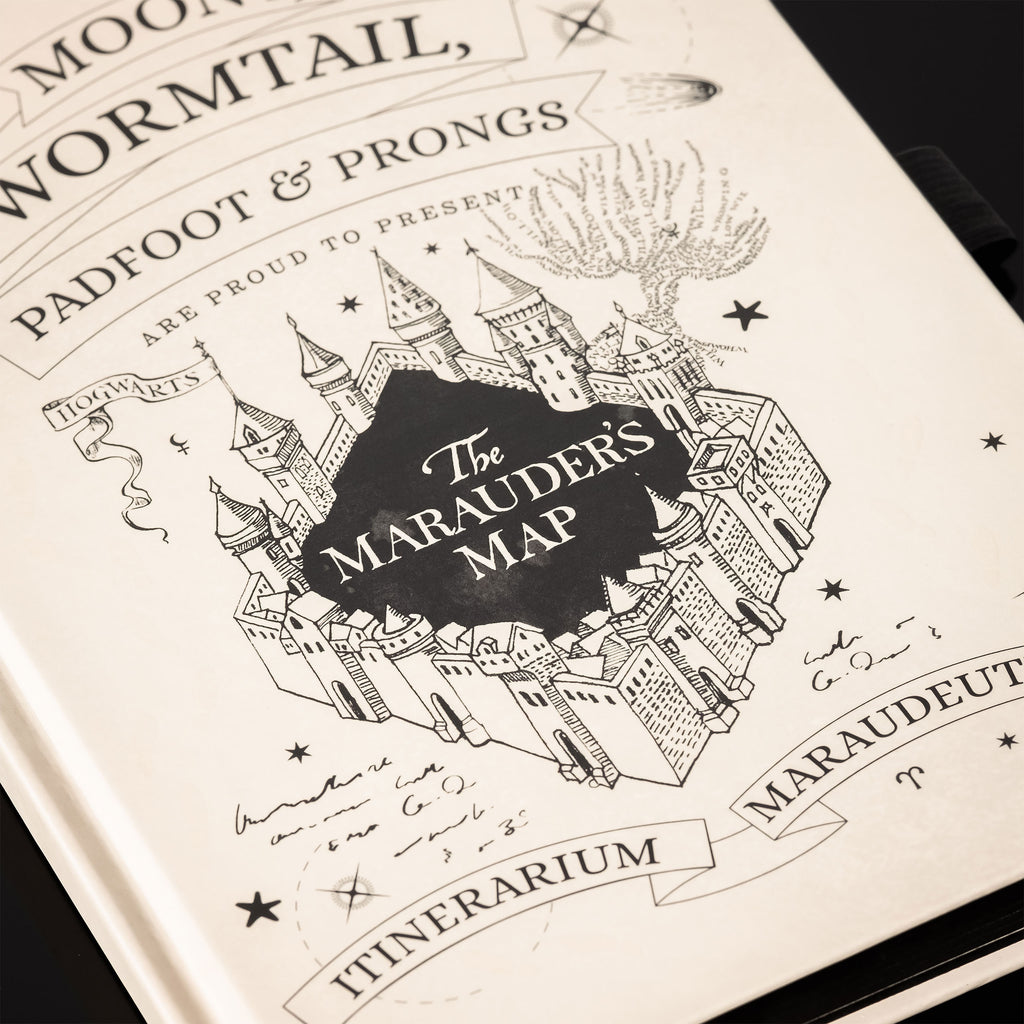 Product image Harry Potter - Marauder's Map Notebook with UV Wand Pen