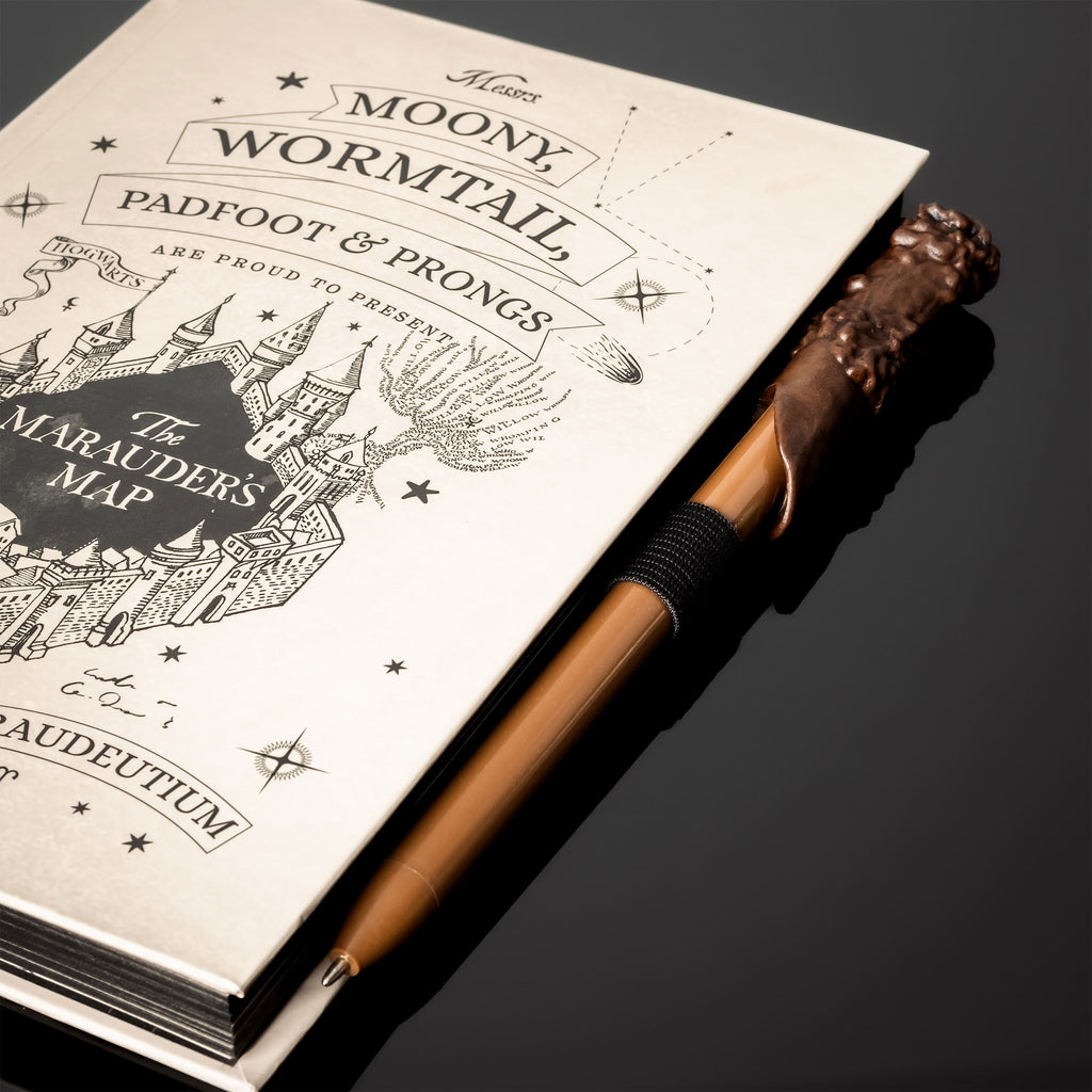Product image Harry Potter - Marauder's Map Notebook with UV Wand Pen