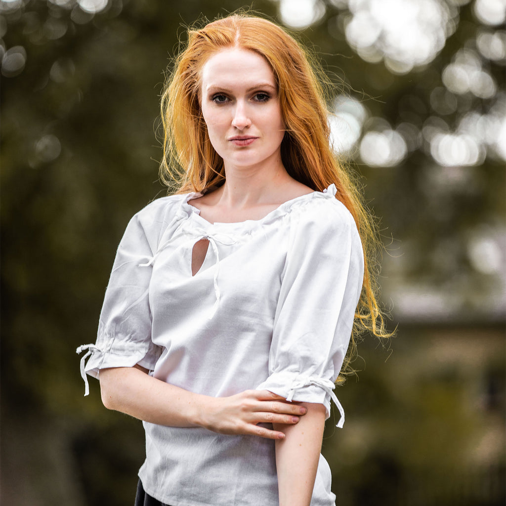 Product image Medieval Short-Sleeve Blouse Vera white