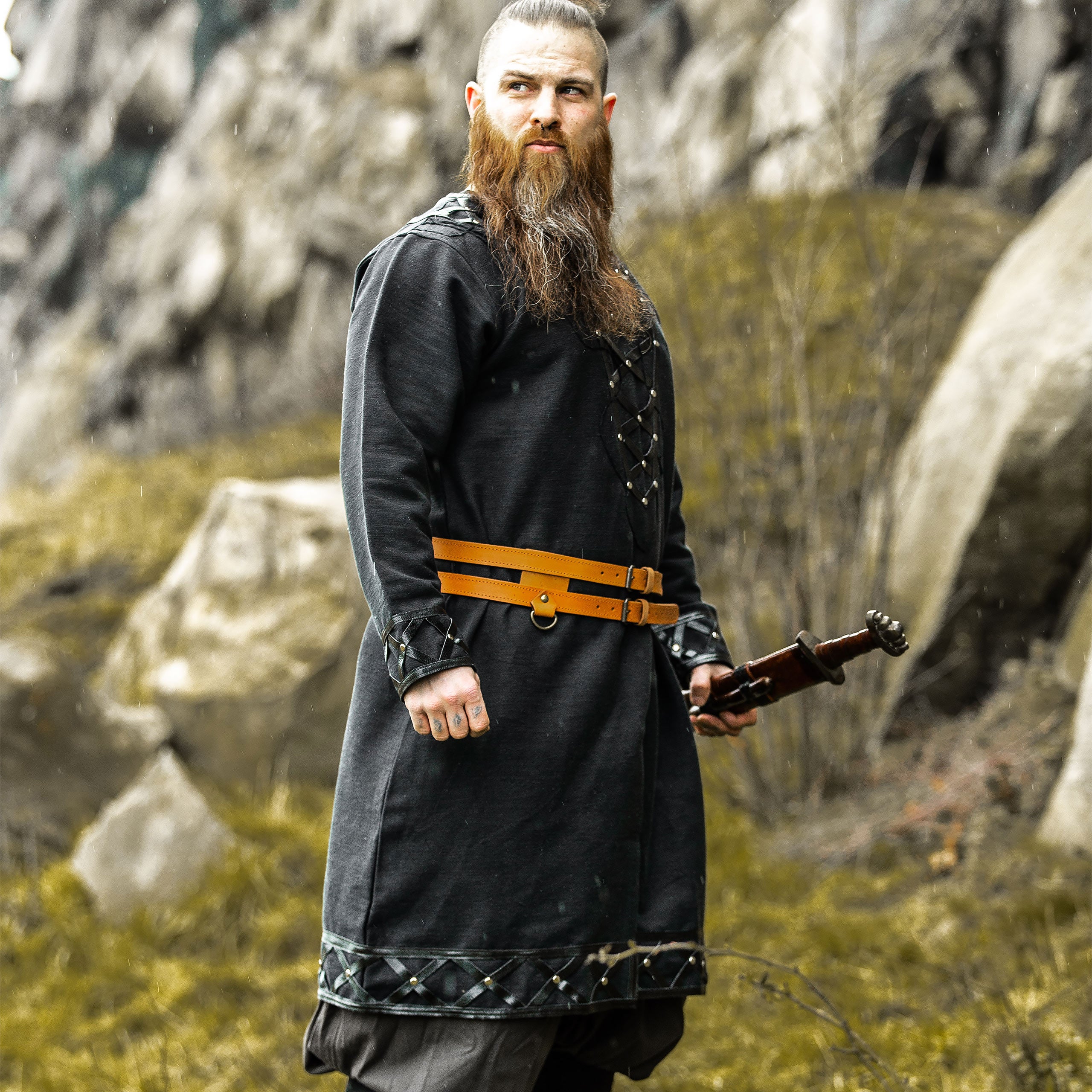 Product image Medieval Viking Tunic Black