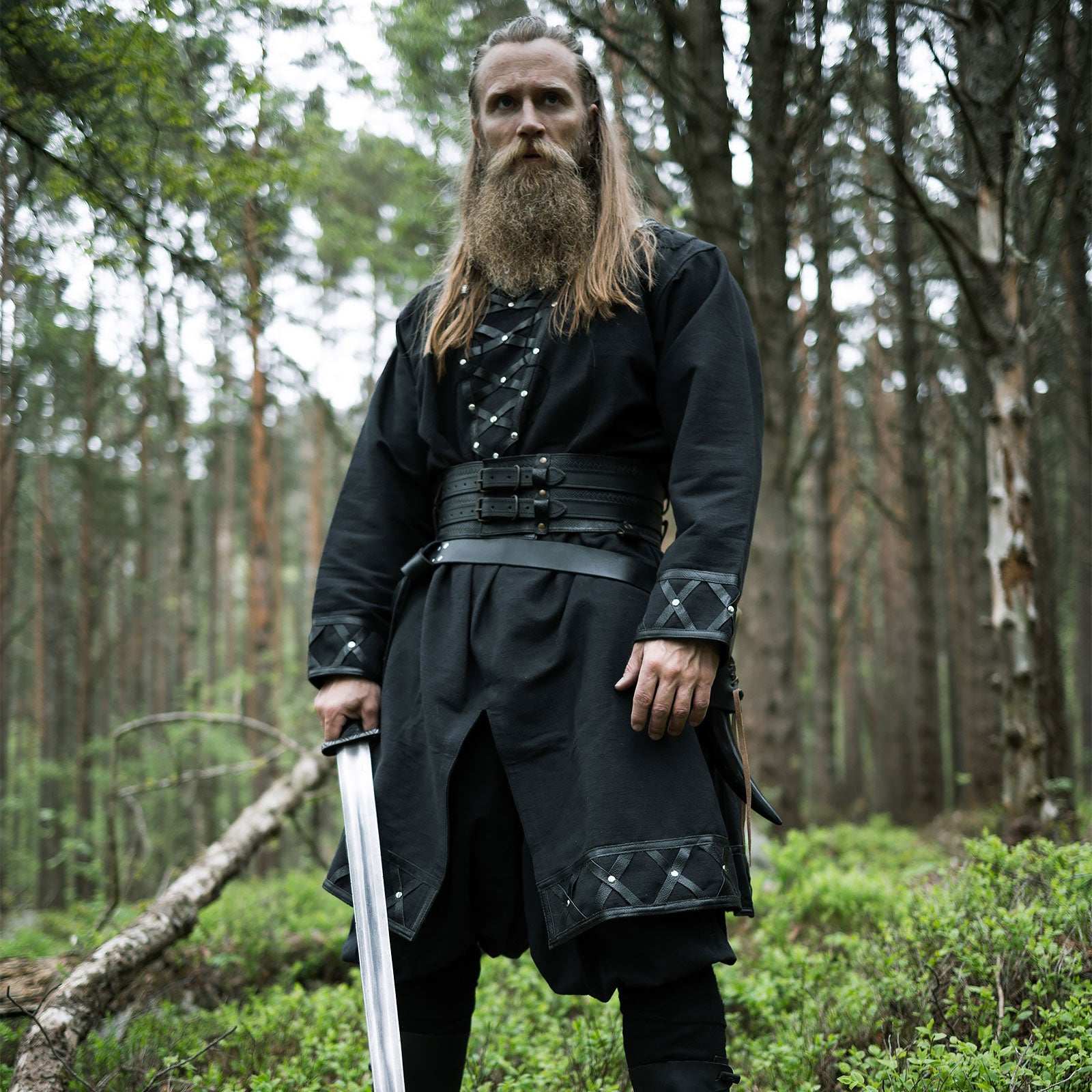 Product image Medieval Viking Tunic Black