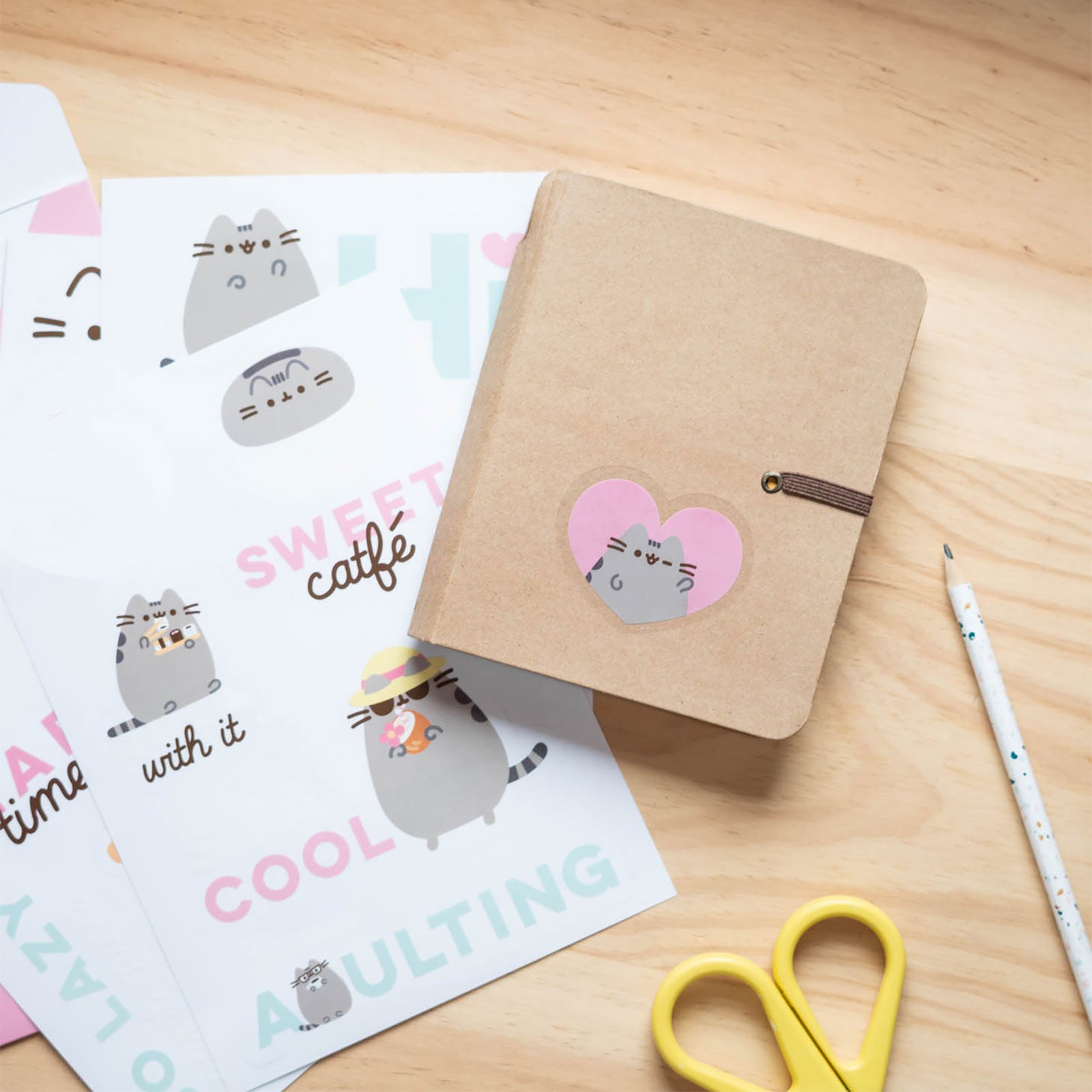 Product image Pusheen - Food Stickers reusable