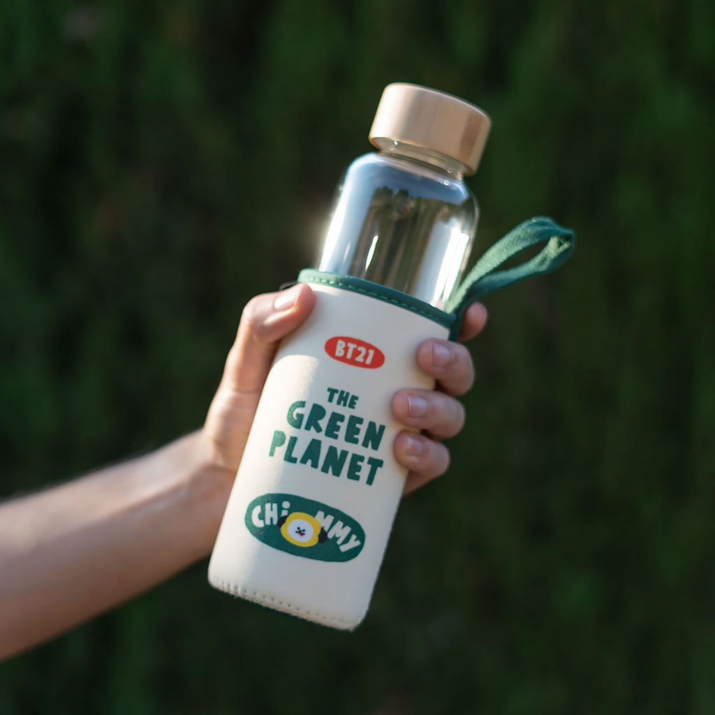 Product image Line Friends - BT21 Green Planet Chimmy Water Bottle