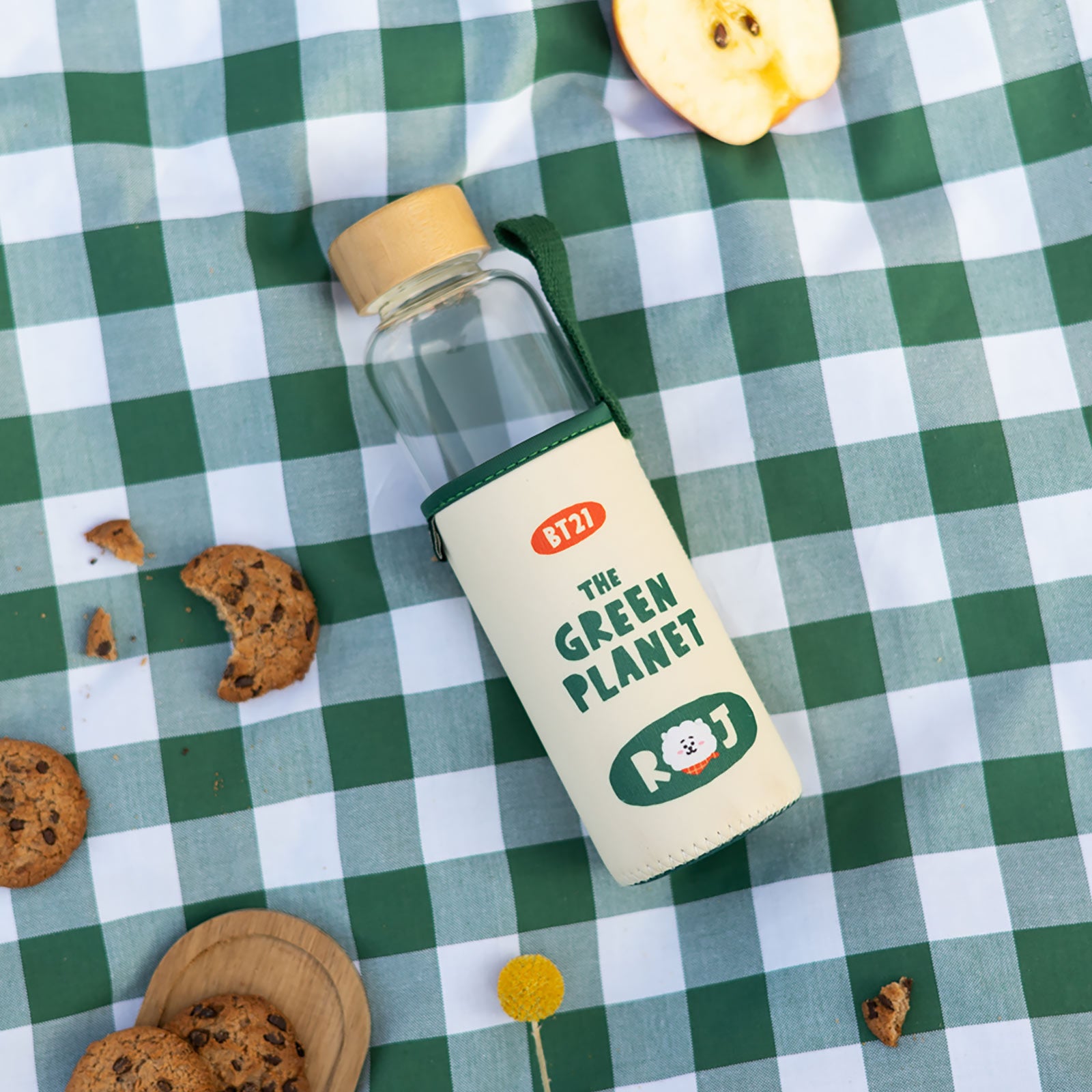 Product image Line Friends - BT21 Green Planet RJ Water Bottle