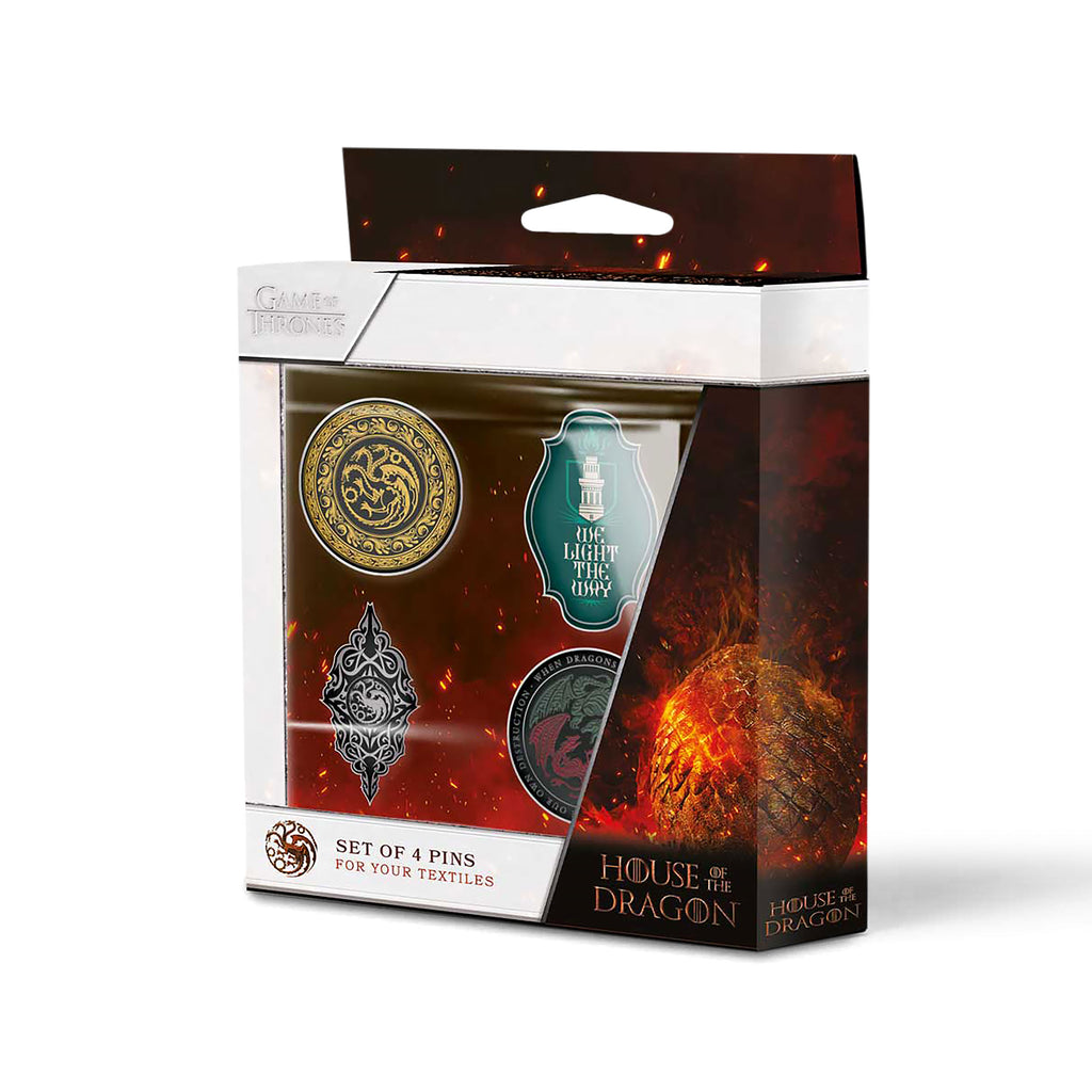 Product image House of Dragon - Symbols Pins 4-piece Set