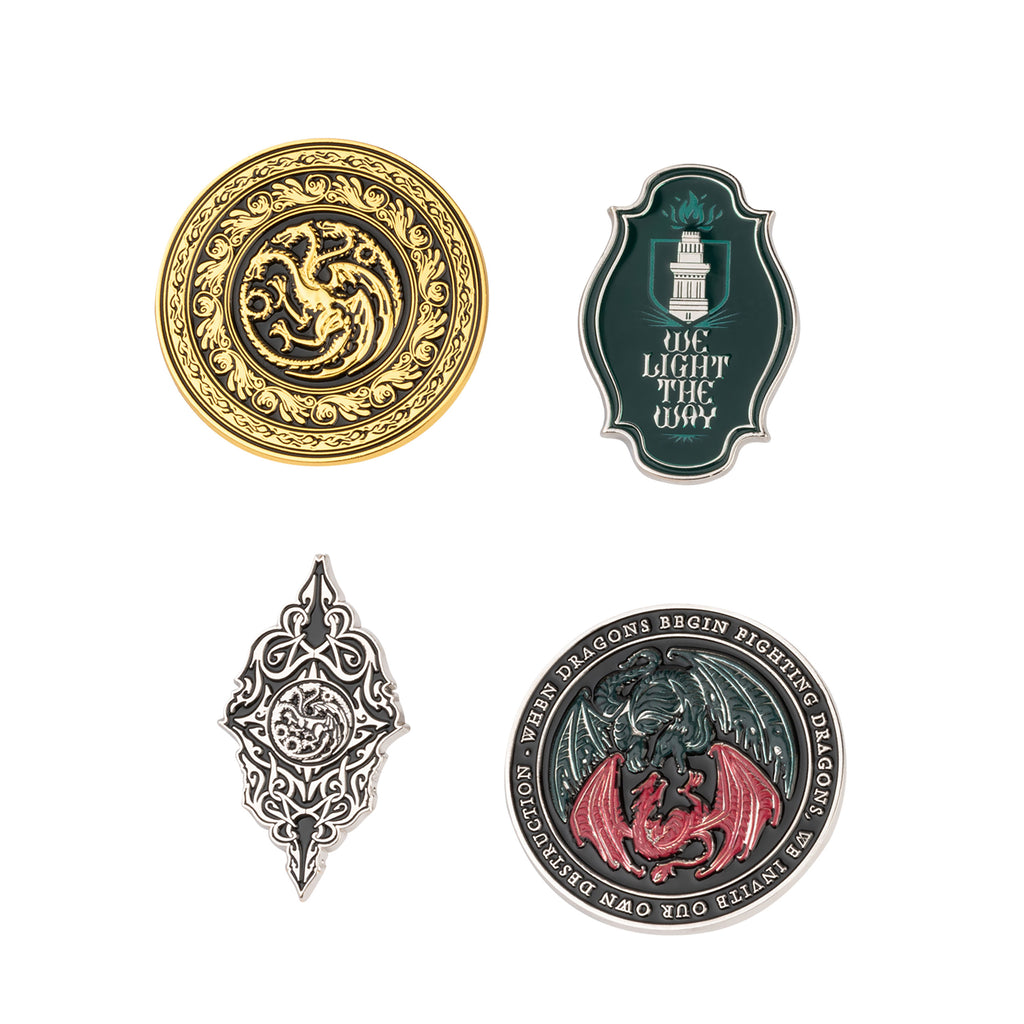 Product image House of Dragon - Symbols Pins 4-piece Set