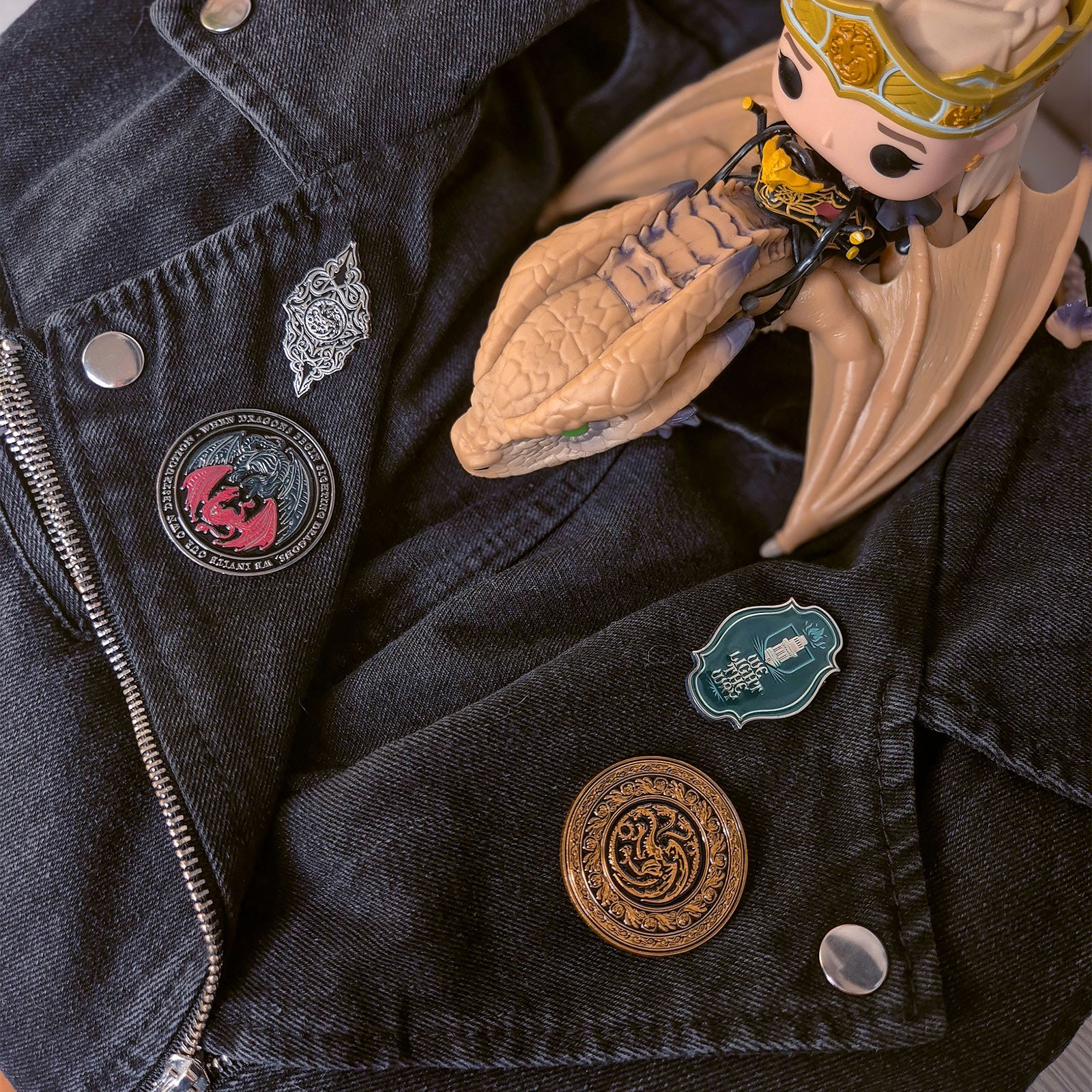 Product image House of Dragon - Symbols Pins 4-piece Set