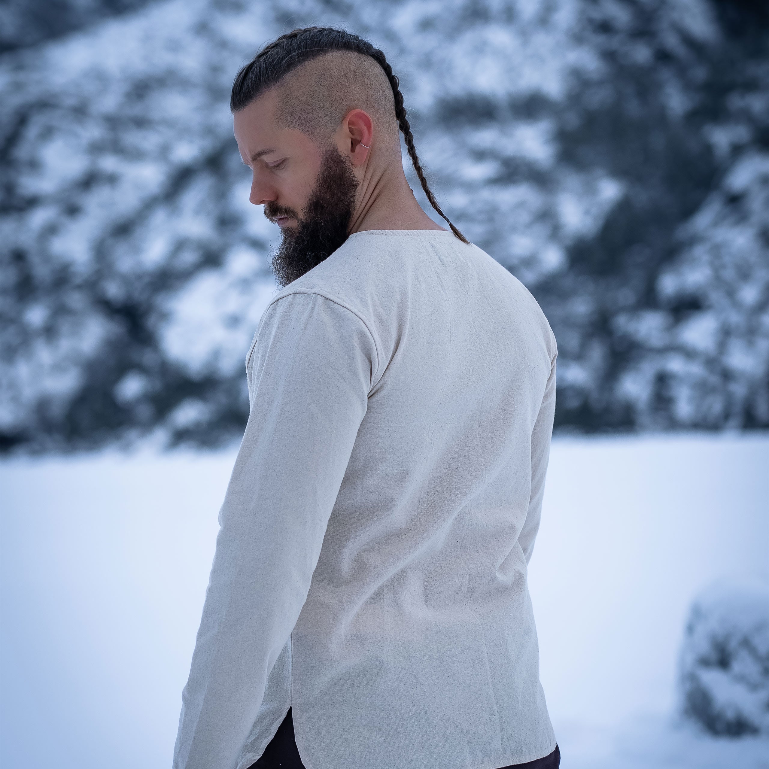 Product image Medieval Lace-Up Shirt natural