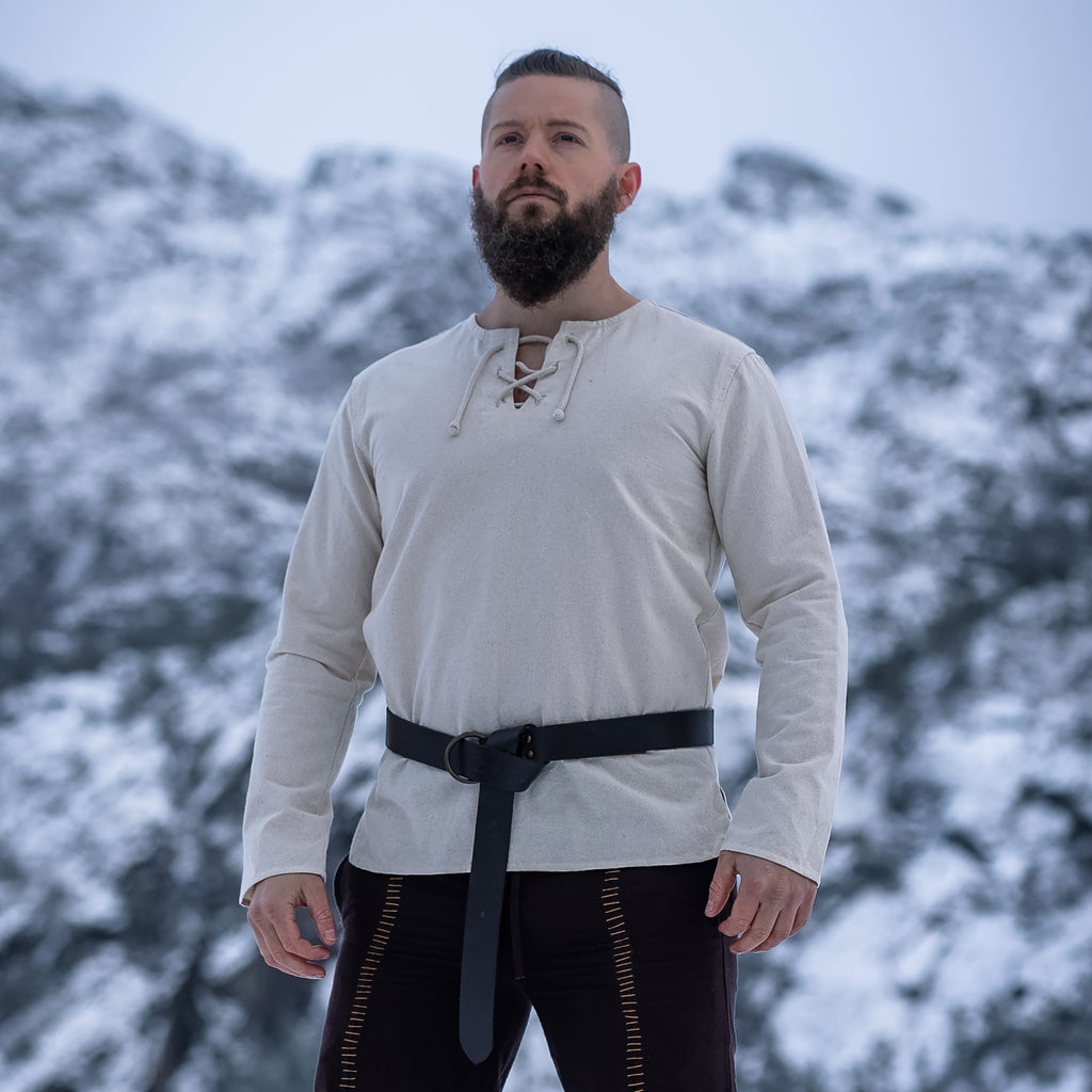 Product image Medieval Lace-Up Shirt natural