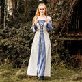 Product image Medieval Dress with Lacing blue-natural