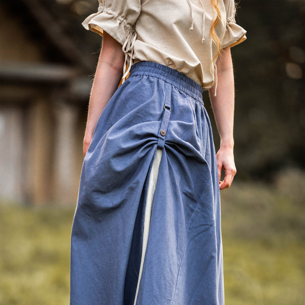 Product image Medieval Skirt Double Layer Blue-Beige