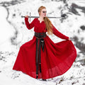 Product image Medieval Dress Linen Red
