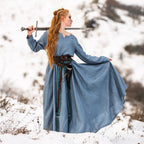 Product image Medieval Dress Linen Blue
