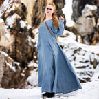 Product image Medieval Dress Linen Blue