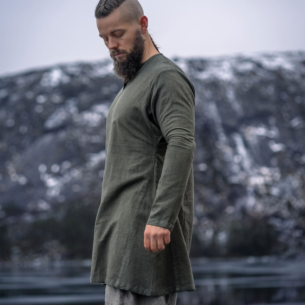 Product image Medieval Linen Tunic Green