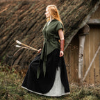 Product image Medieval Tunic Short Sleeve with Belt Green