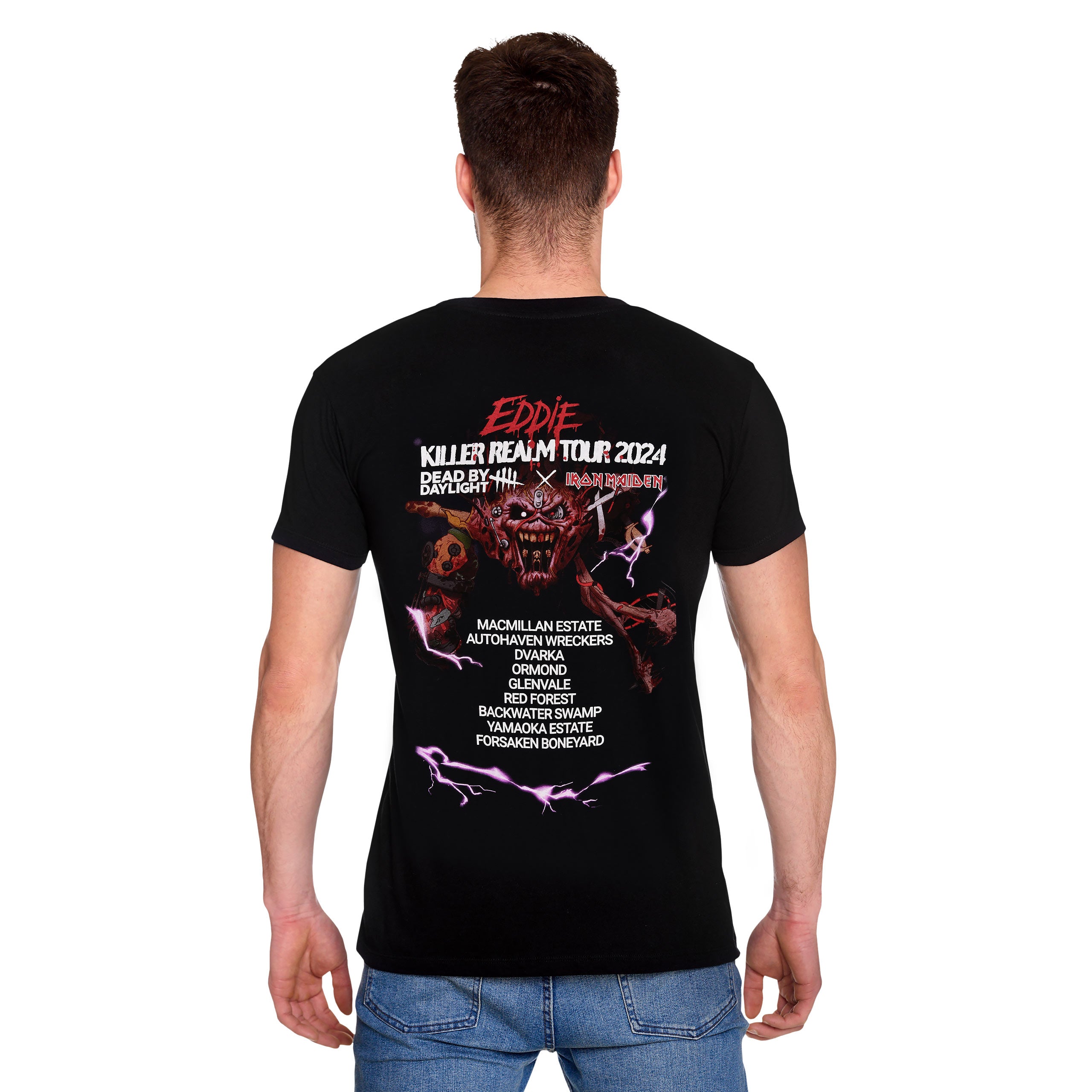 Product image Dead by Daylight x Iron Maiden - Eddie Killer Realm Tour 2024 T-Shirt