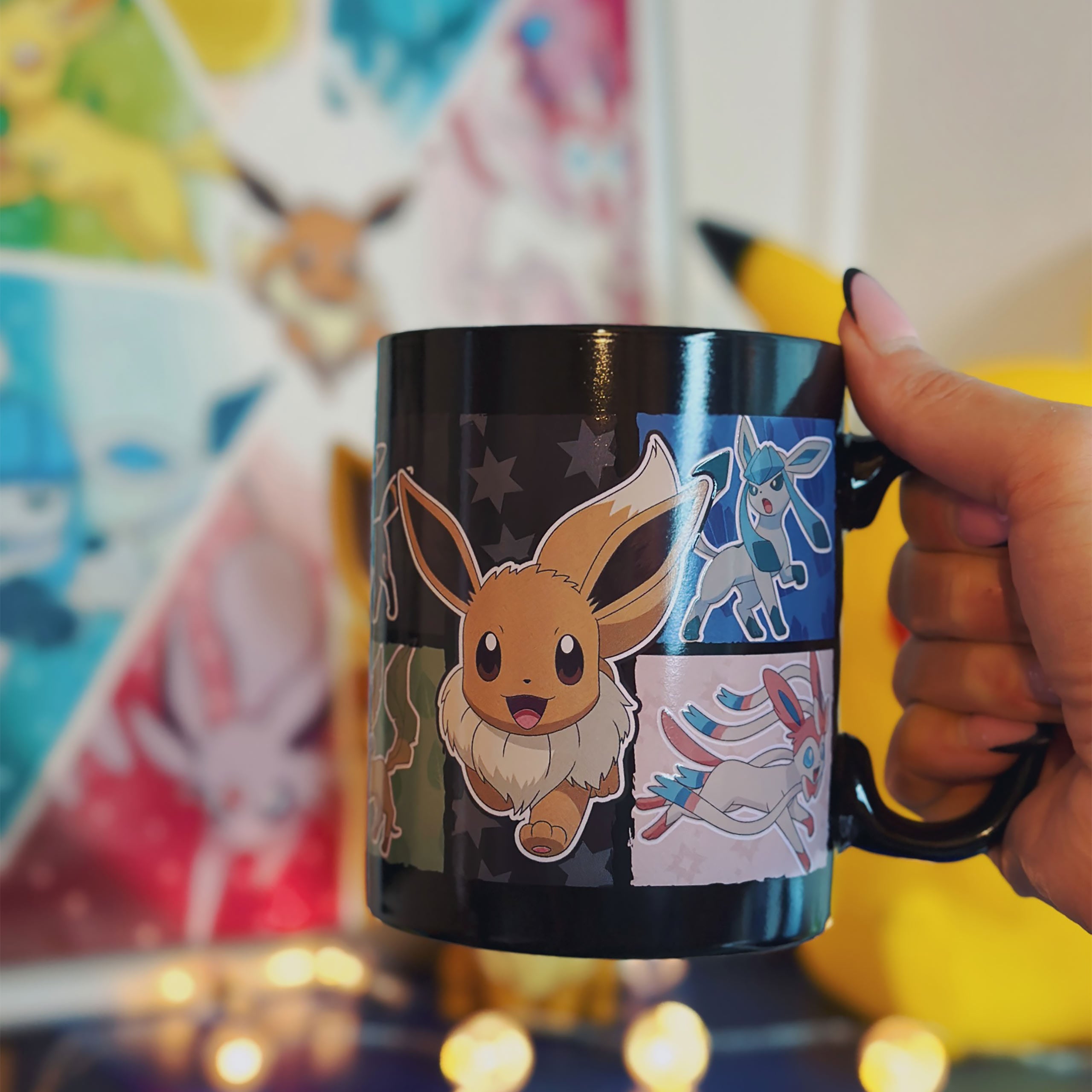 Product image Pokemon - Eevee Evolutions Thermo Effect Mug