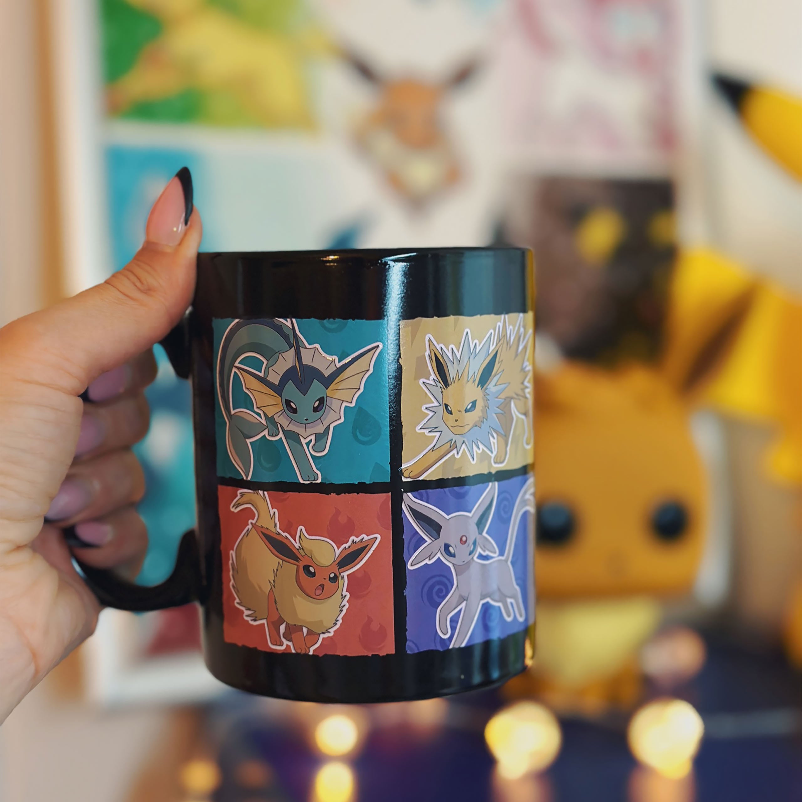 Product image Pokemon - Eevee Evolutions Thermo Effect Mug