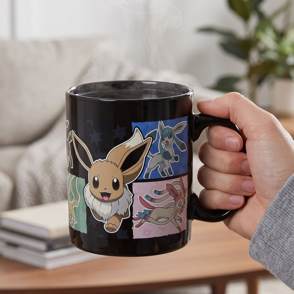 Product image Pokemon - Eevee Evolutions Thermo Effect Mug