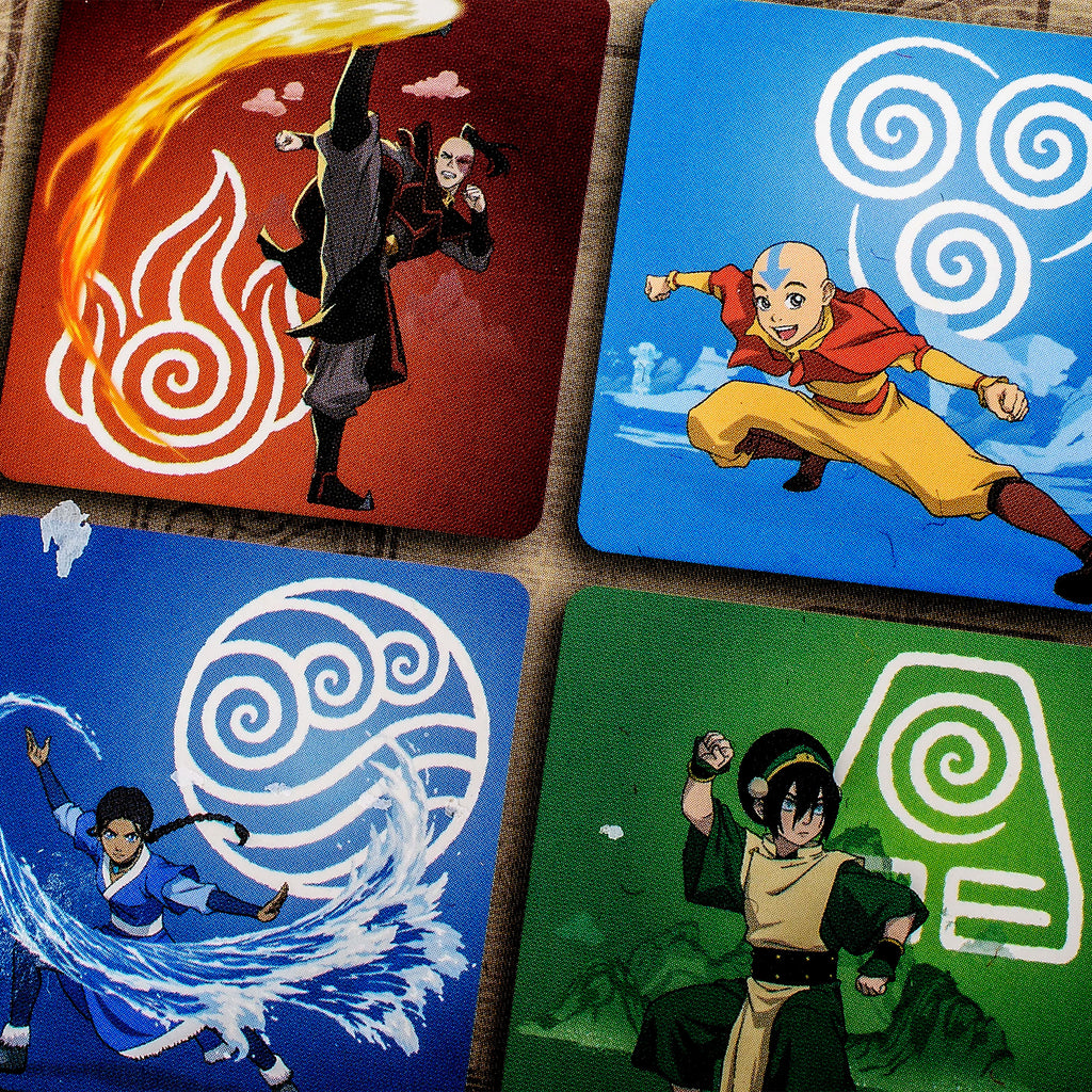 Product image Avatar The Last Airbender - Group Coaster 4-Piece Set