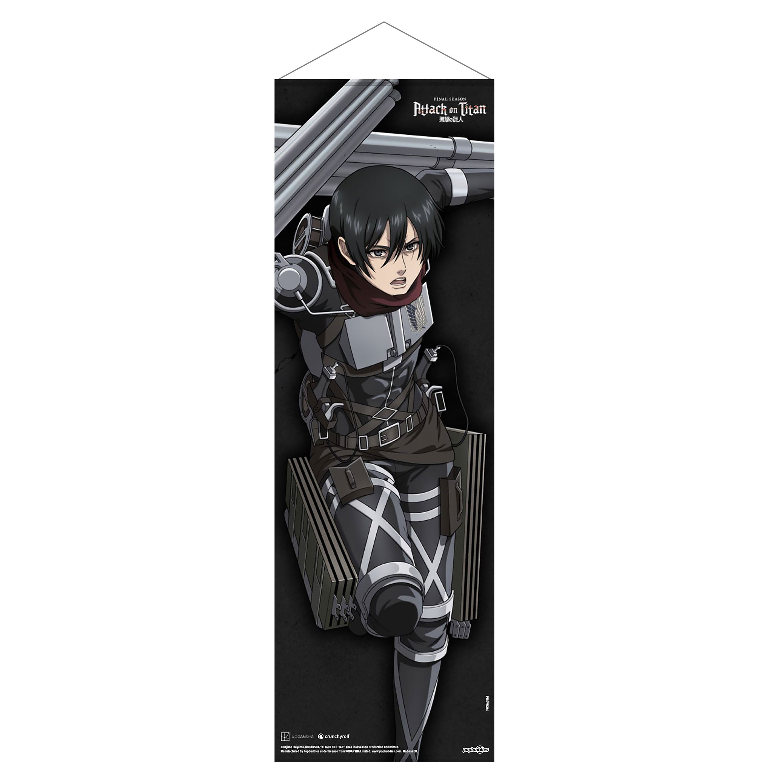 Product image Attack on Titan - Mikasa Ackermann Wall Scroll