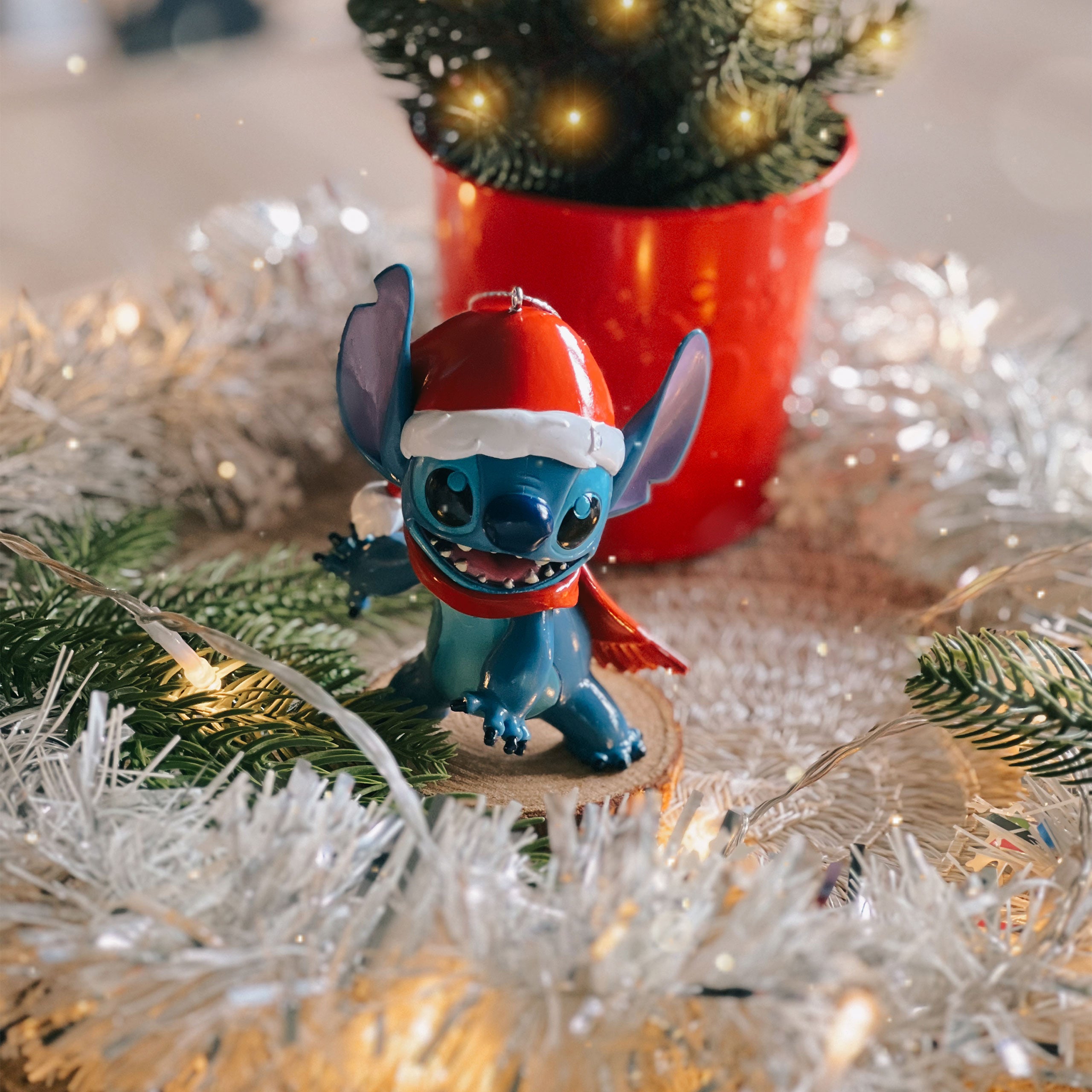 Product image Stitch Santa Claus Christmas Tree Decoration - Lilo & Stitch