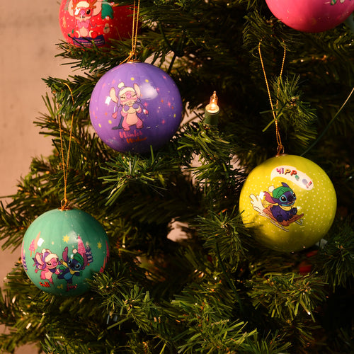 Product image Lilo & Stitch - Angel and Stitch Christmas Tree Ornaments 9pcs