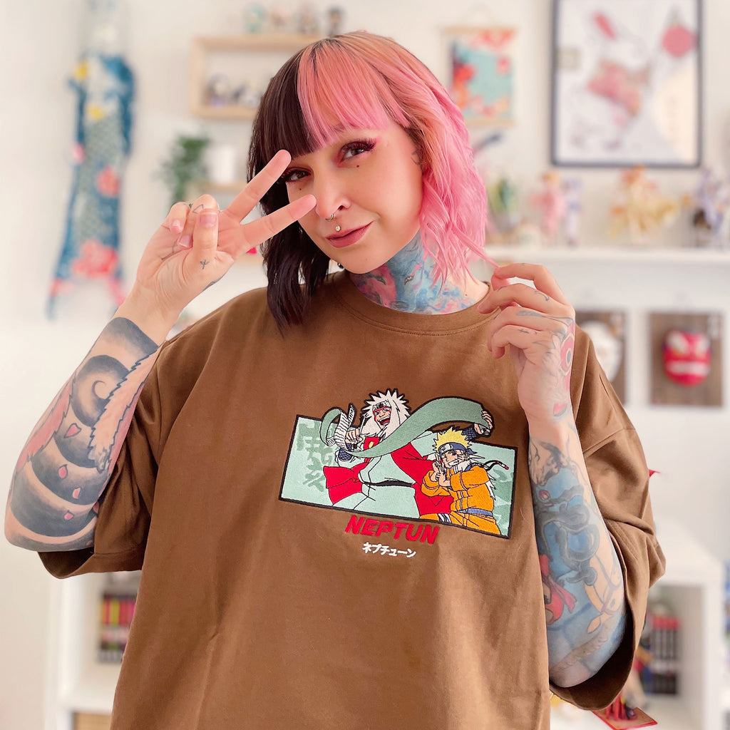 Product image Naruto - Jiraiya & Naruto Oversize Premium T-Shirt