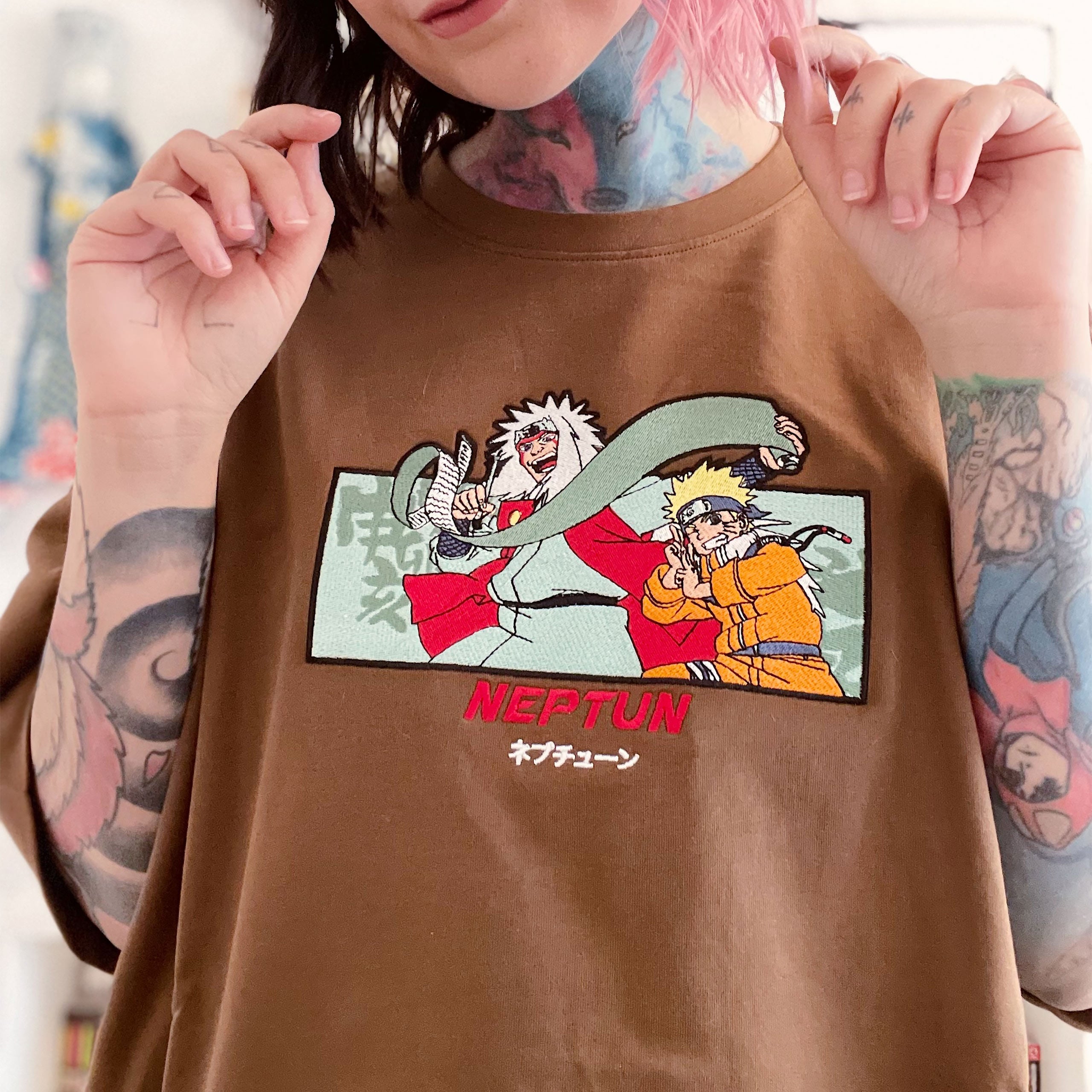 Product image Naruto - Jiraiya & Naruto Oversize Premium T-Shirt