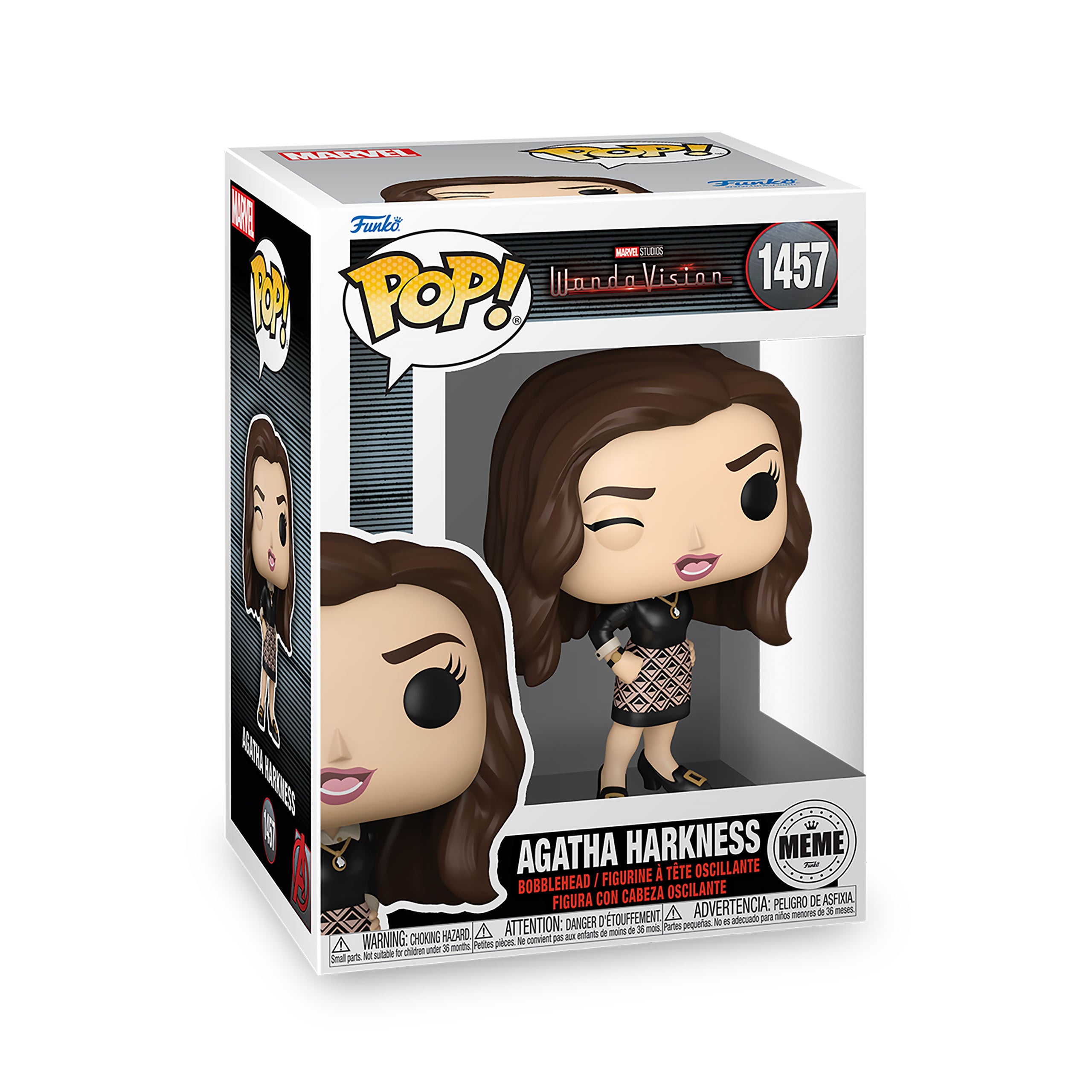 Product image WandaVision - Agatha Harkness Funko Pop Meme Bobblehead Figure