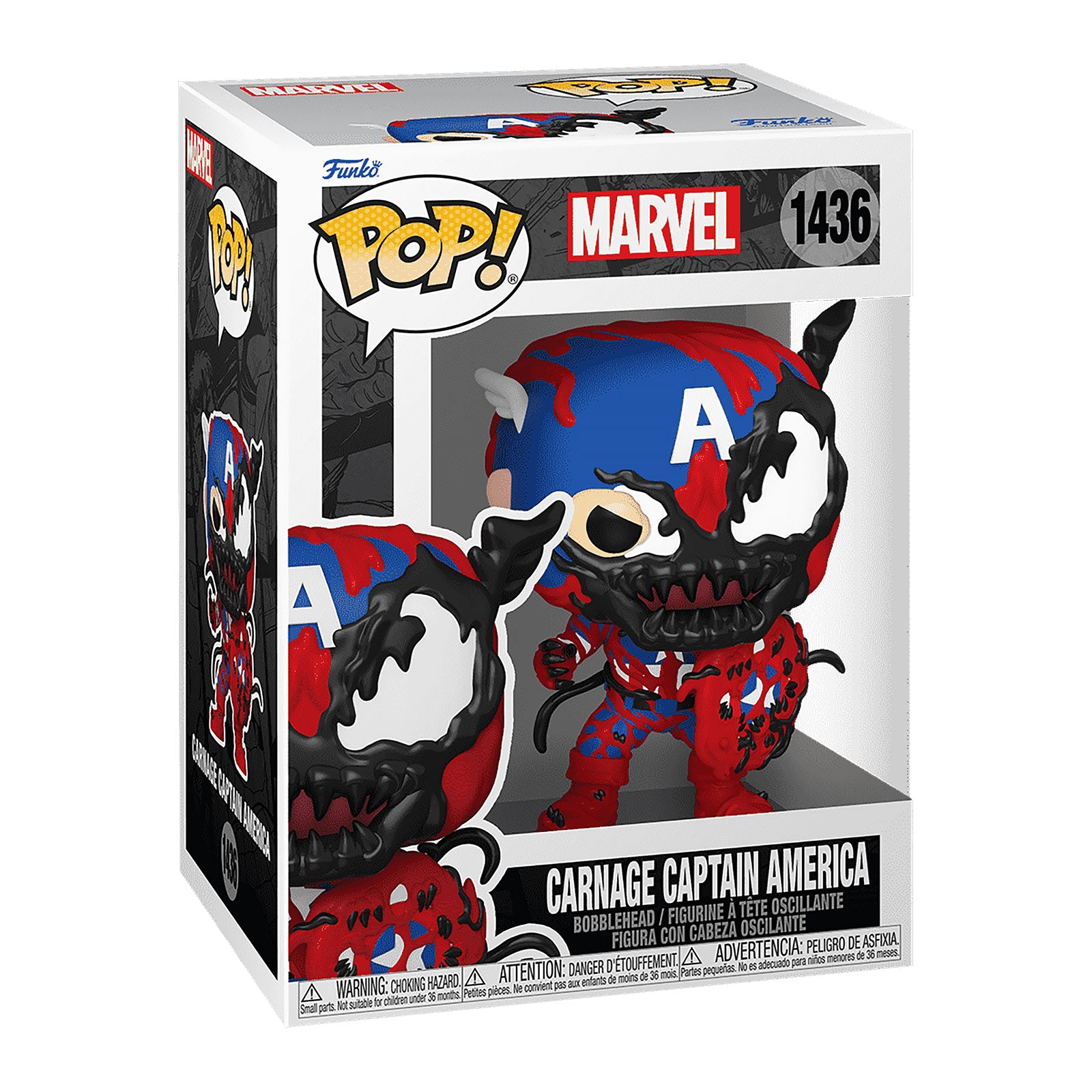 Product image Marvel - Carnage Captain America Funko Pop Bobblehead Figure