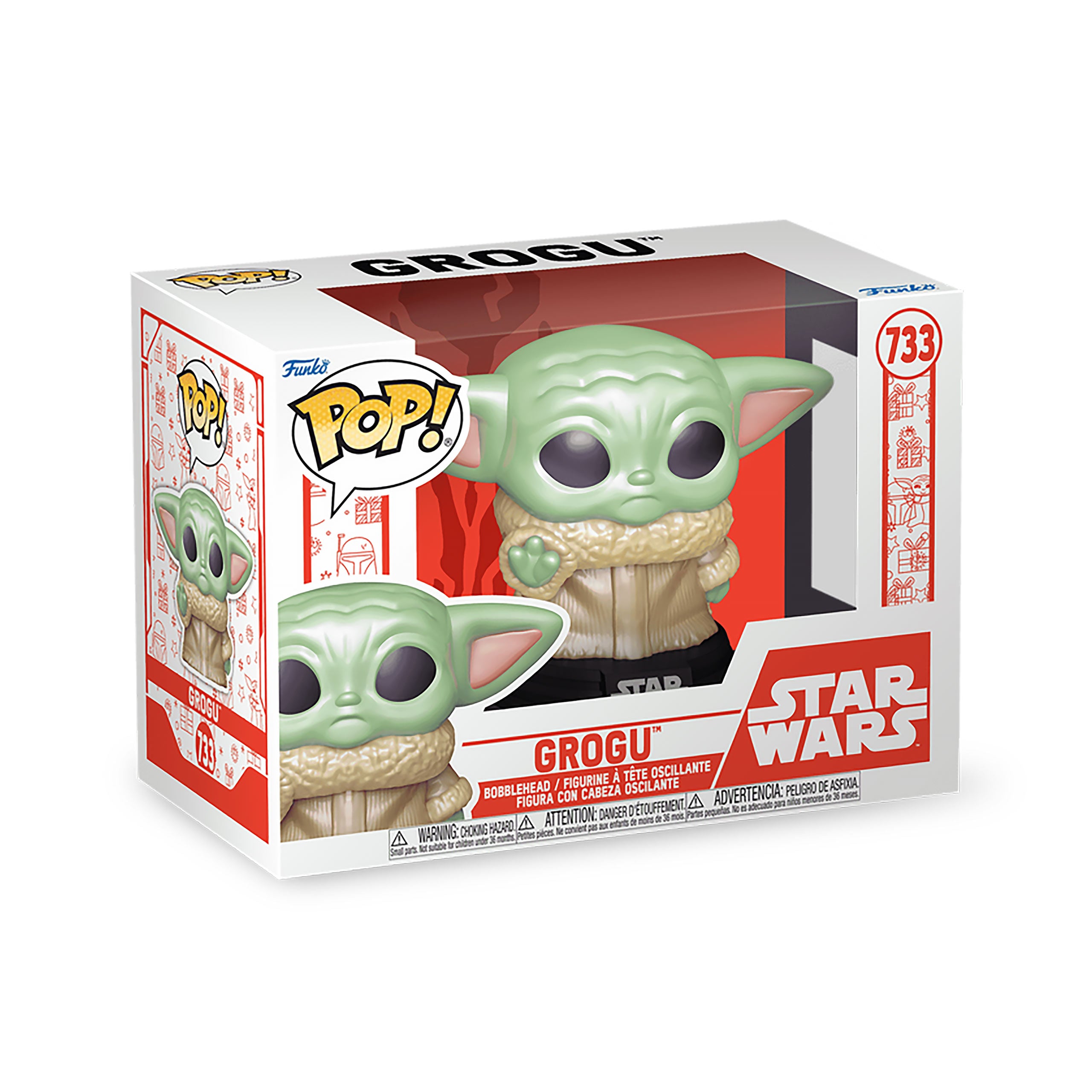 Product image Grogu Holiday Funko Pop Bobblehead Figure - Star Wars The Mandalorian