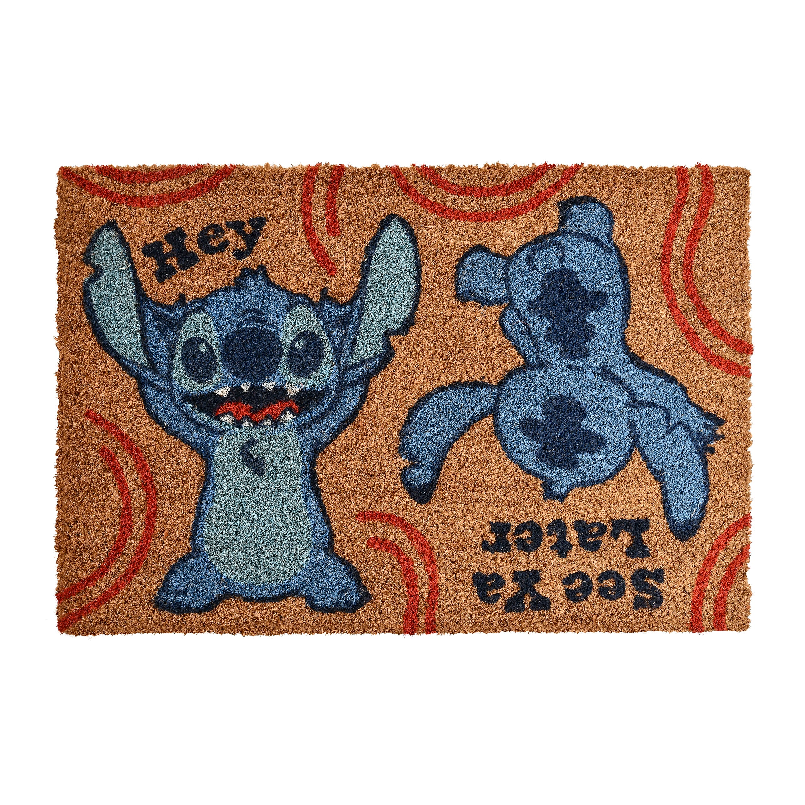 Product image Stitch Hey See Ya Later Doormat - Lilo & Stitch