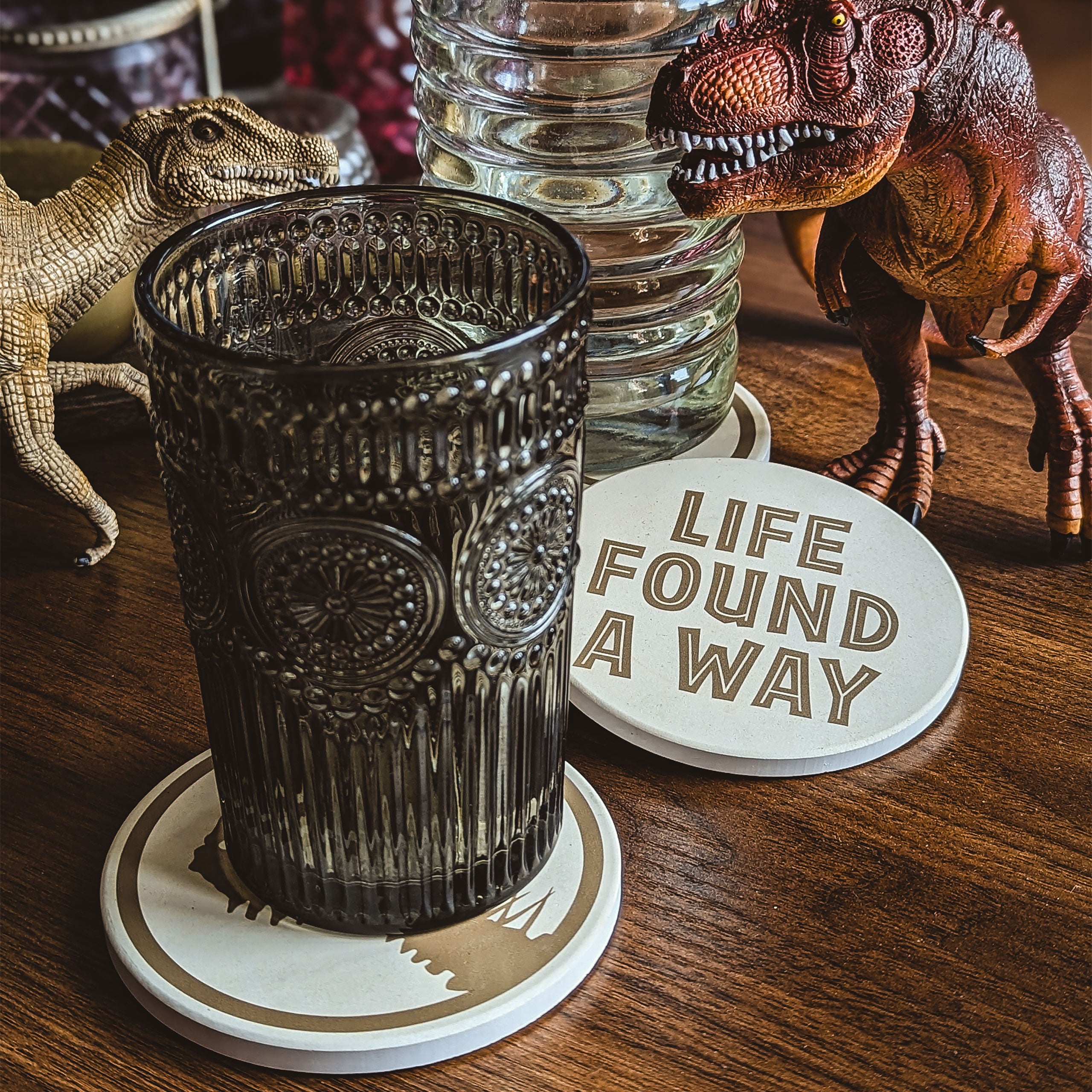 Product image Jurassic Park - Life Found A Way Coaster Set of 4
