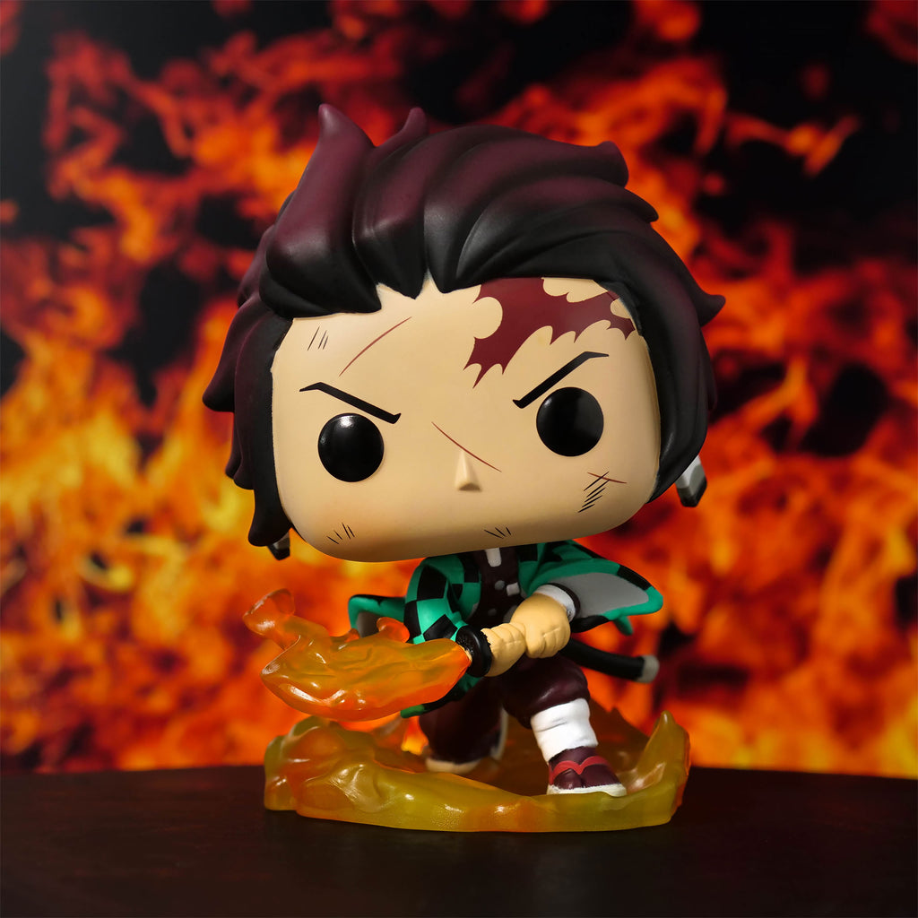 Product image Demon Slayer - Tanjiro Kamado (Hinokami Kagura Dance) Funko Pop Figure