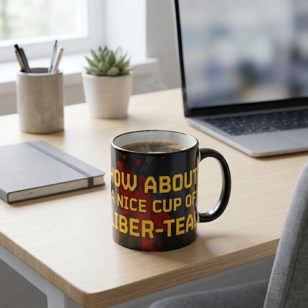 Product image Liber-Tea cup for Helldivers fans