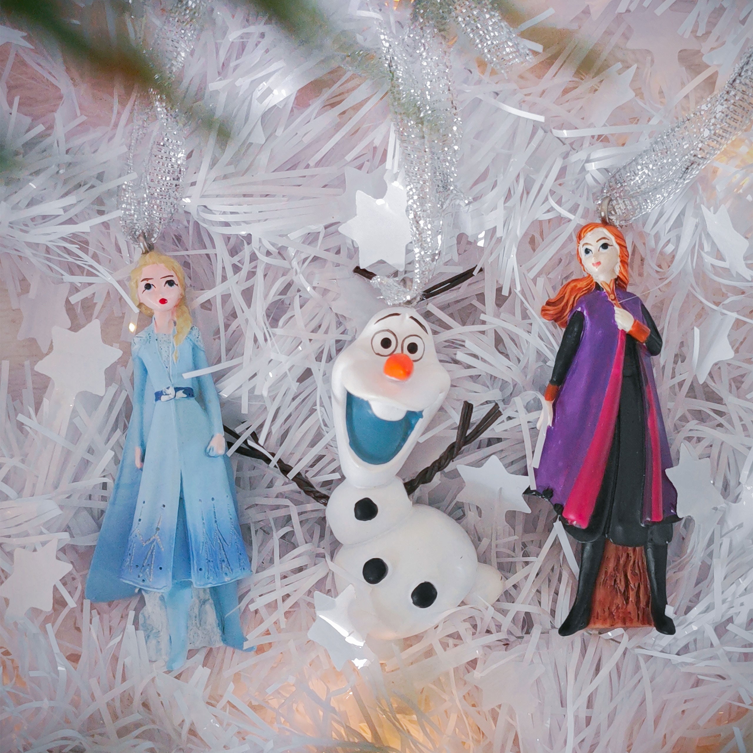 Product image Frozen - Characters Christmas Tree Decoration 3-piece Set