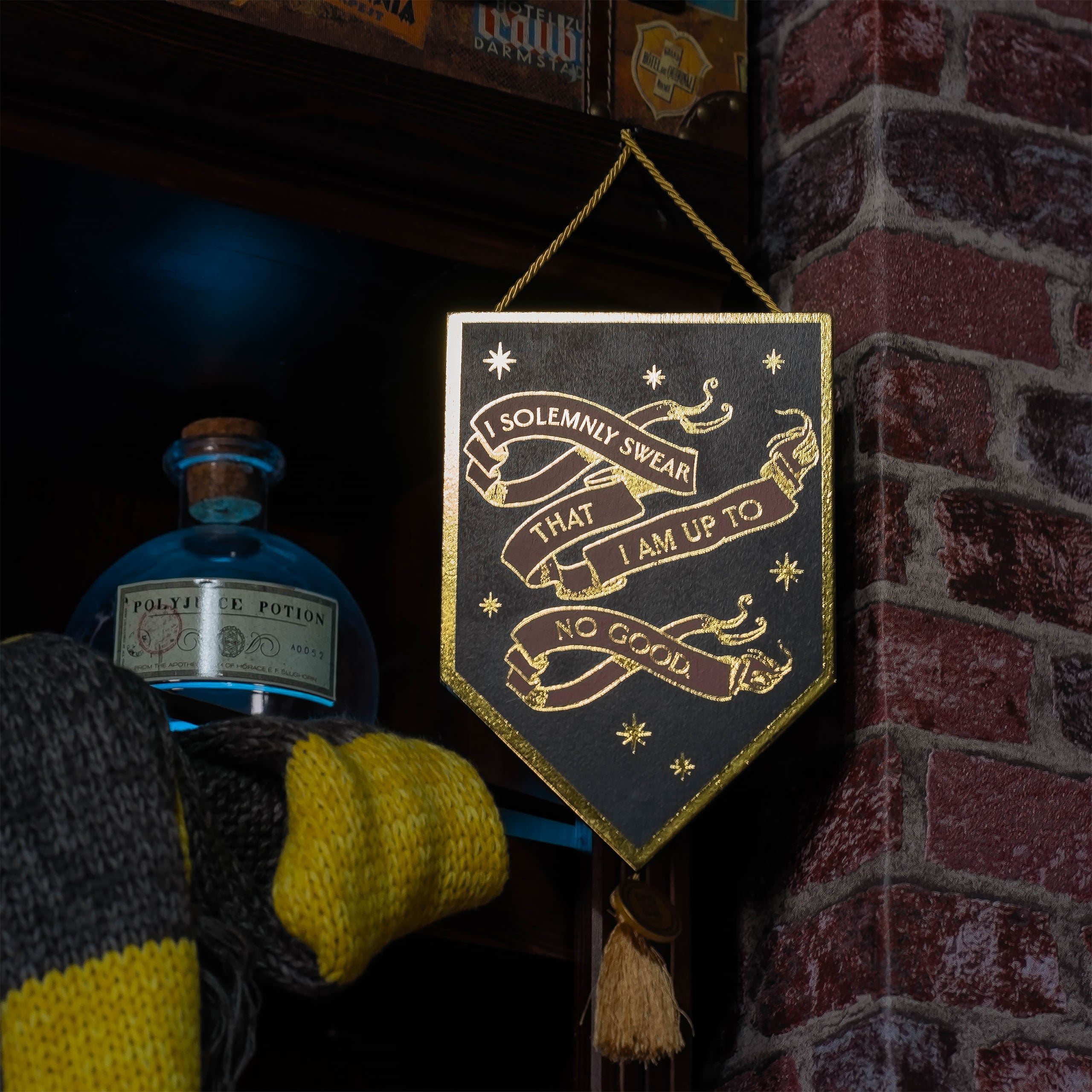 Product image Harry Potter - I Solemnly Swear Alumni Wooden Wall Sign