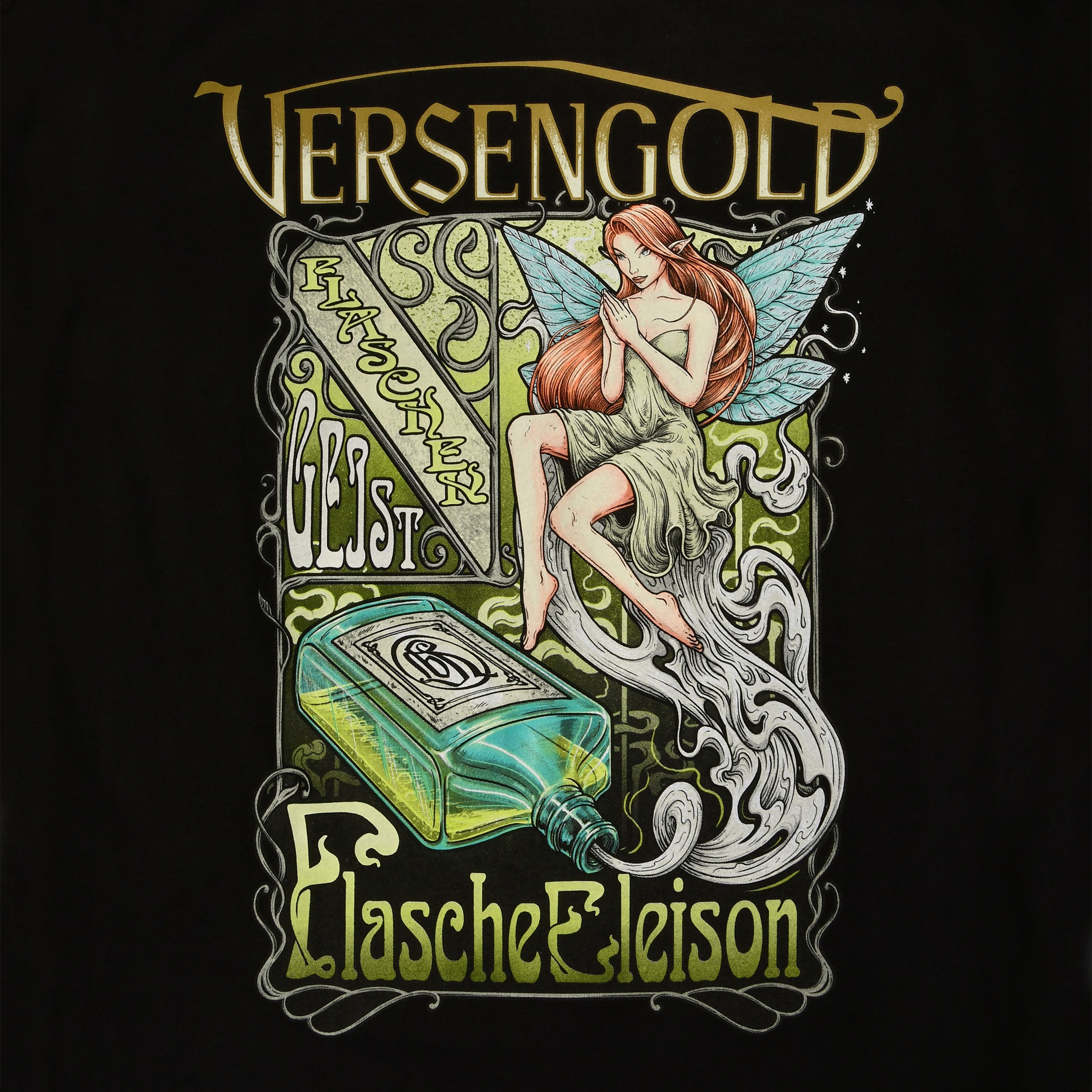 Product image Versengold - Bottle Spirit T-Shirt Black