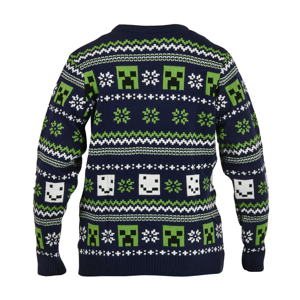 Product image Minecraft - Pattern Knitted Sweater blue