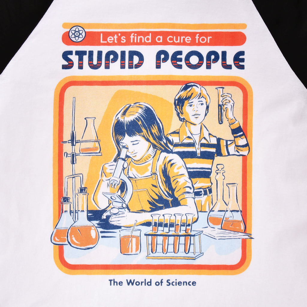 Product image Steven Rhodes - Let's Find A Cure For Stupid People Longsleeve