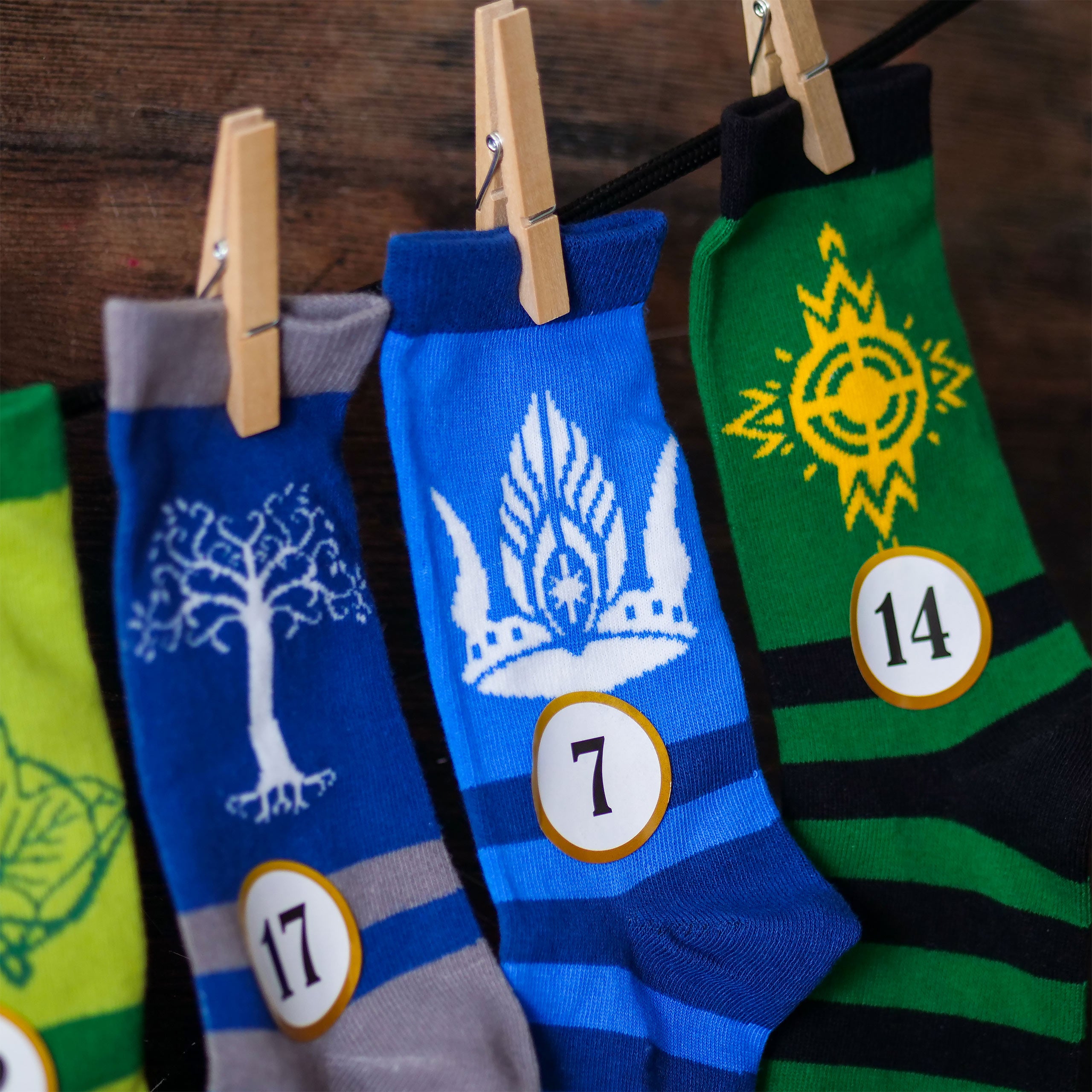 Product image The Lord of the Rings Socks Advent Calendar for Filling