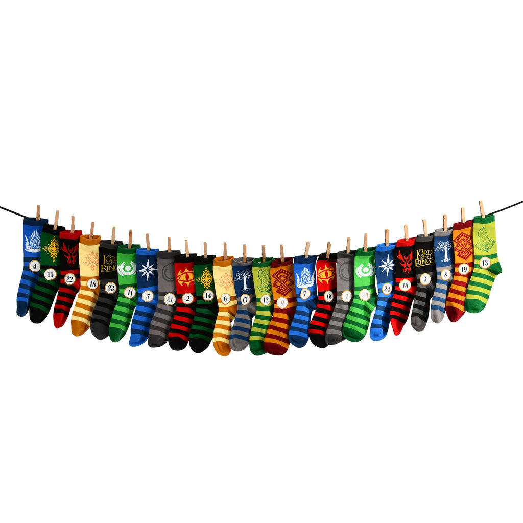 Product image The Lord of the Rings Socks Advent Calendar for Filling