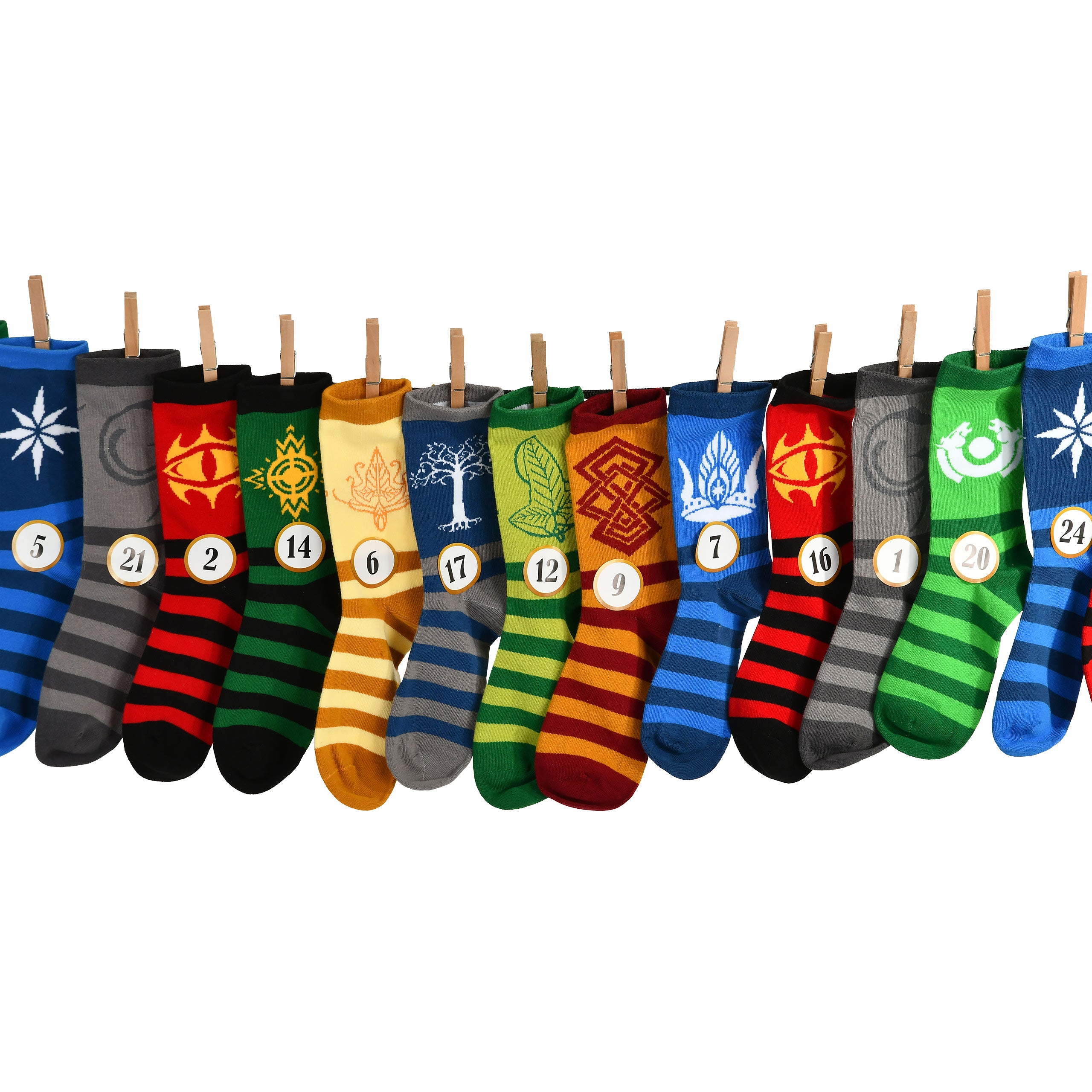 Product image The Lord of the Rings Socks Advent Calendar for Filling