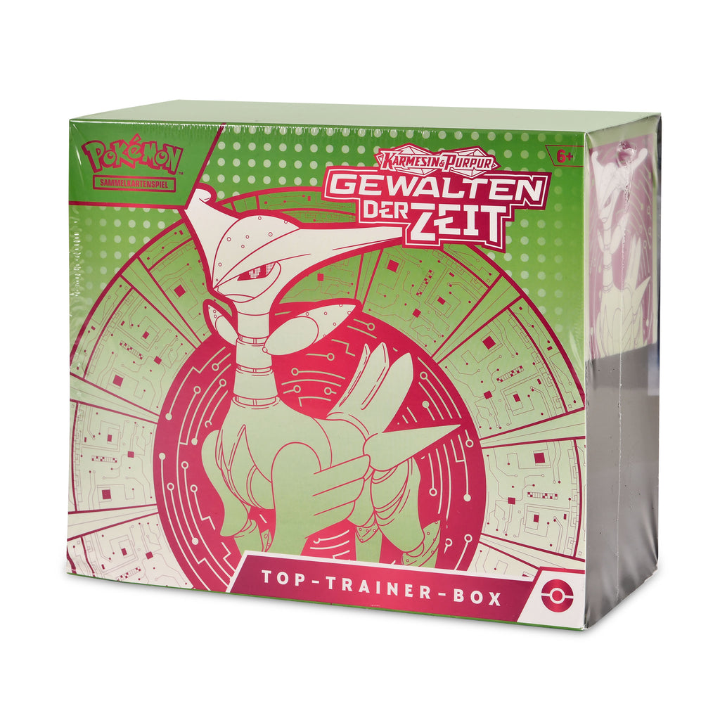 Product image Pokemon - Crimson & Purple Forces of Time Iron Leaf Top Trainer Box