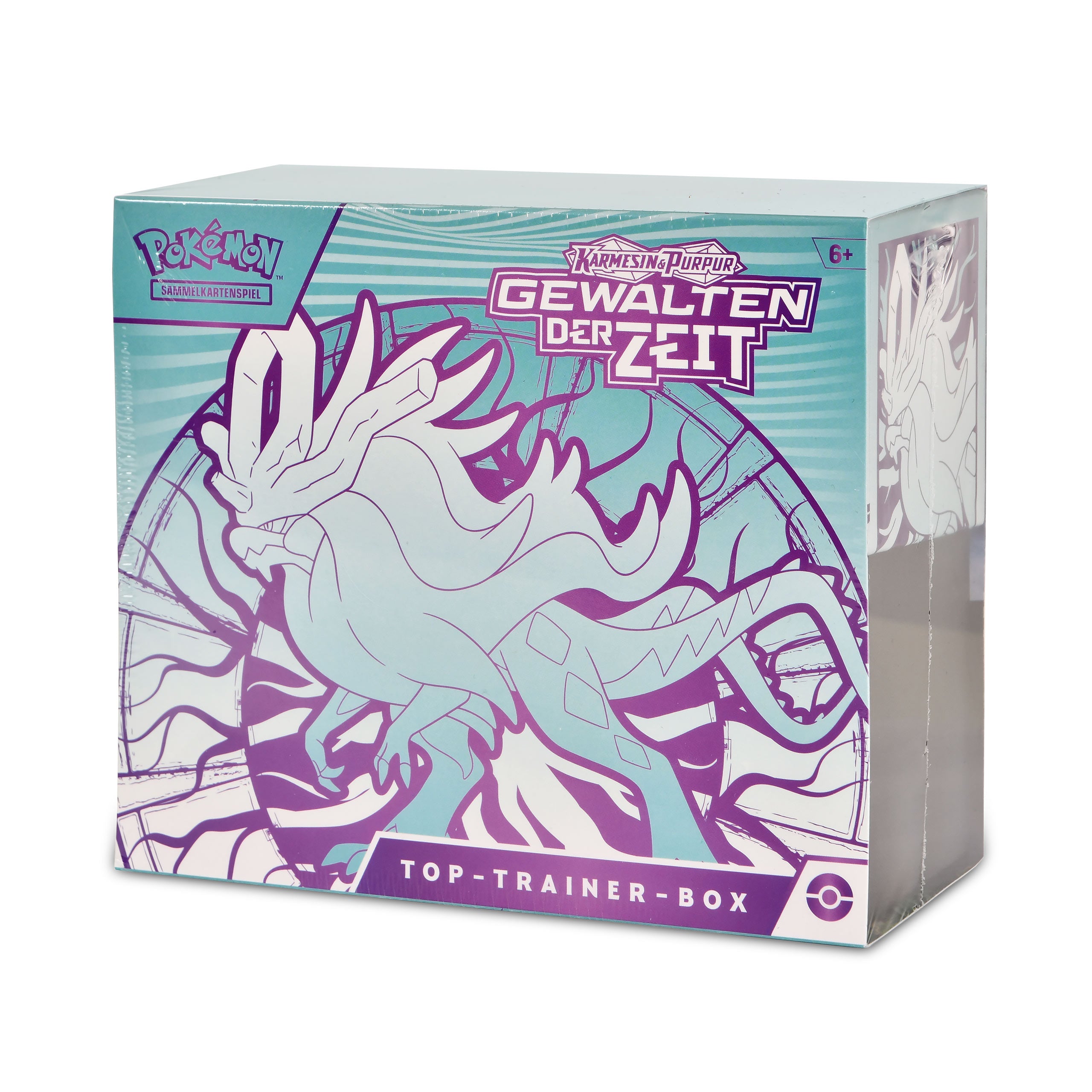 Product image Pokemon - Crimson & Purple Forces of Time Wind Wave Top Trainer Box