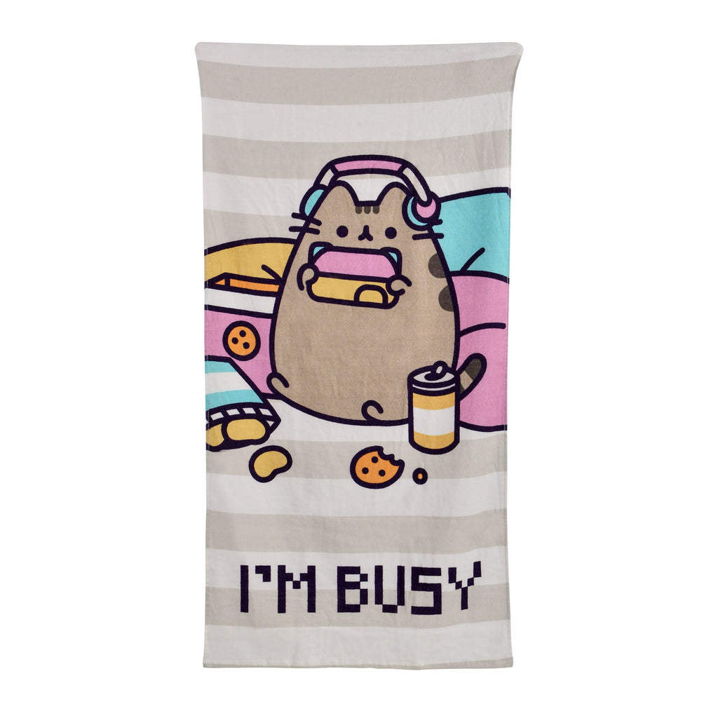 Product image Pusheen - I'm Busy Bath Towel