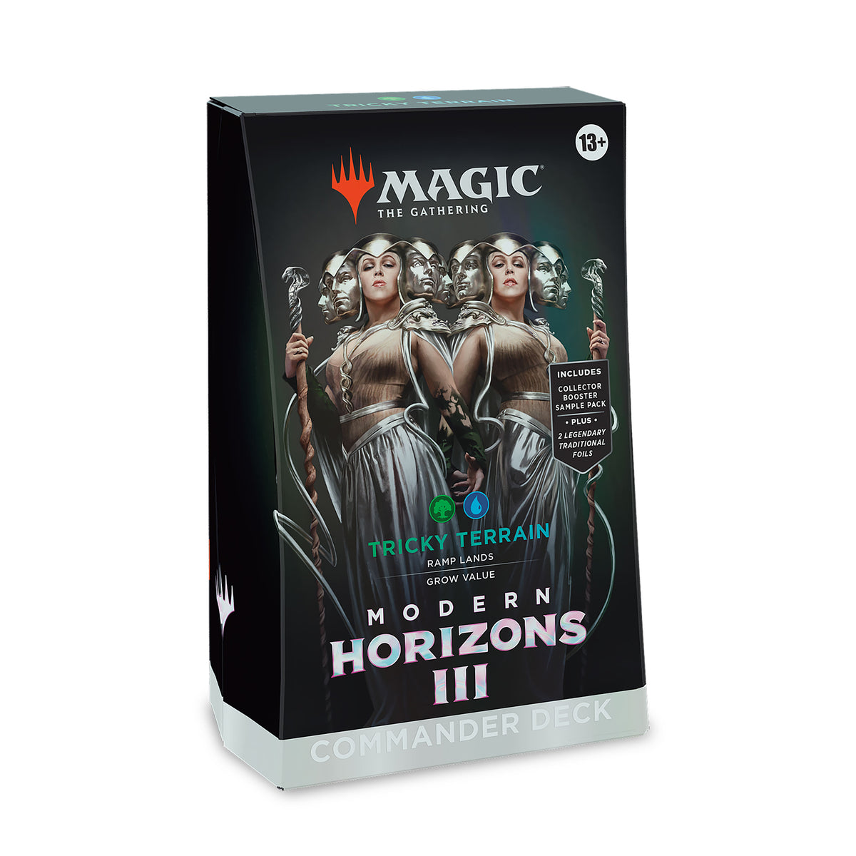 Product image Modern Horizons 3 - Tricky Terrain Commander Deck - Magic The Gathering