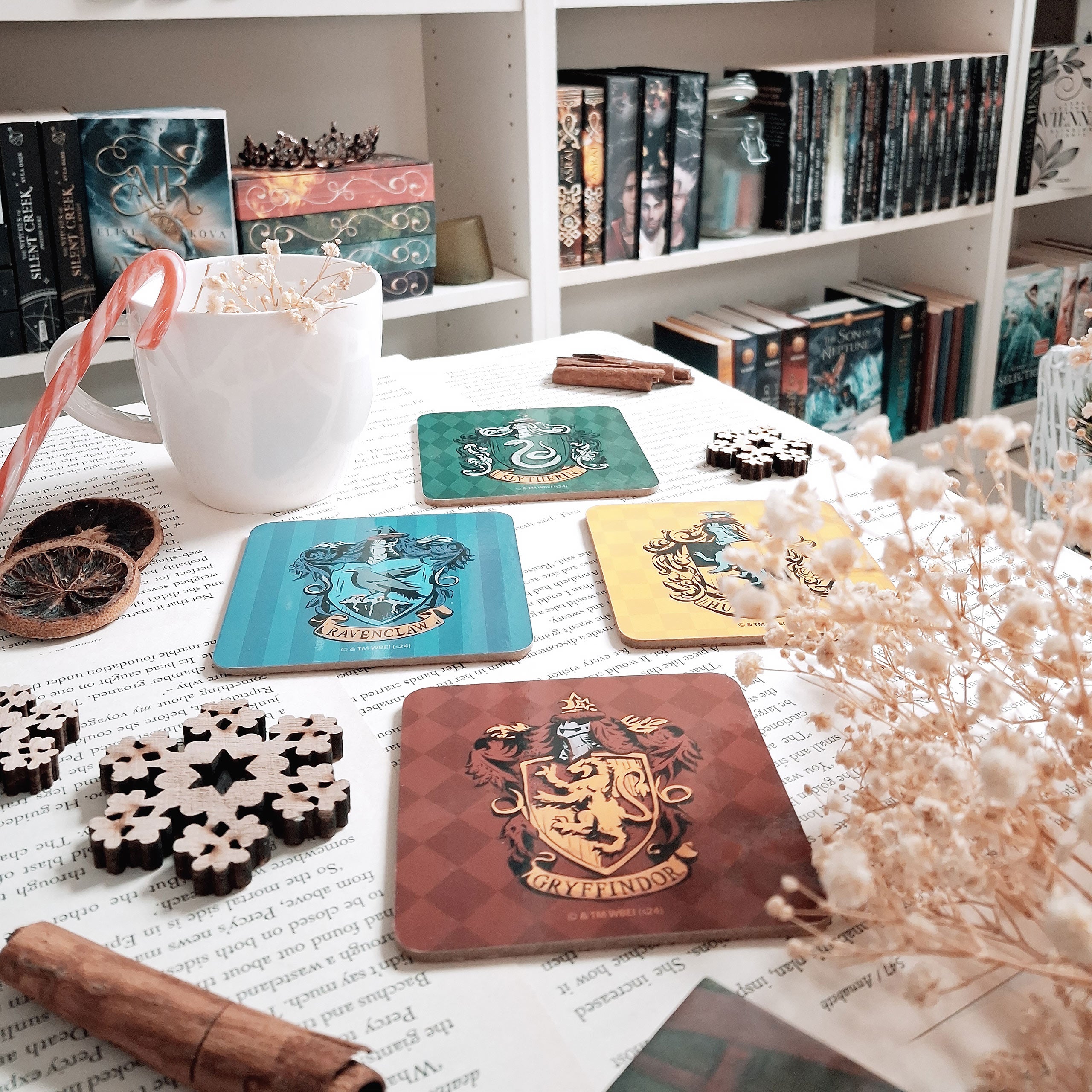 Product image Harry Potter - House Crest Coasters 4-piece Set